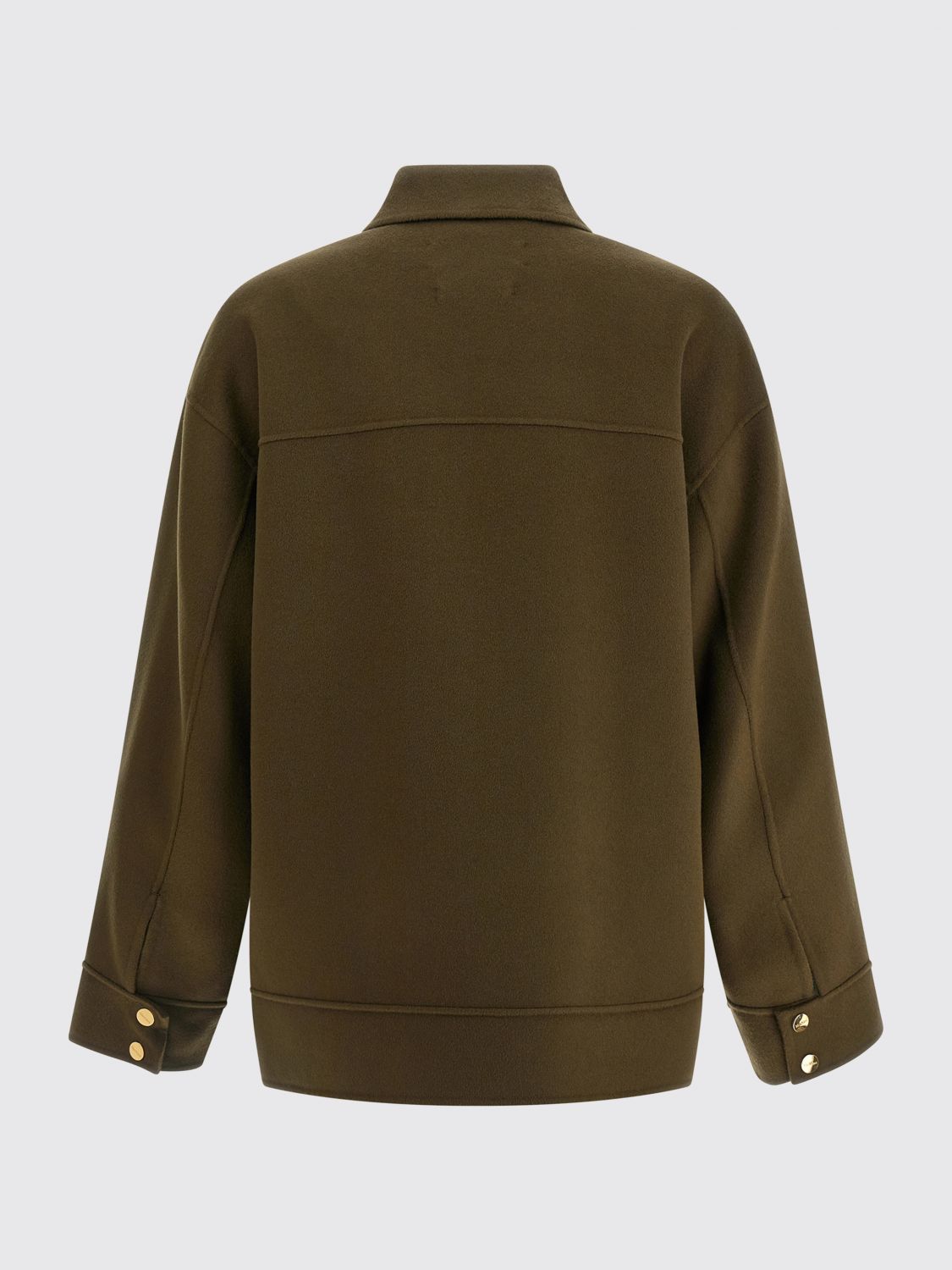 Max Mara Studio Jacket Woman Kaki MAX MARA STUDIO