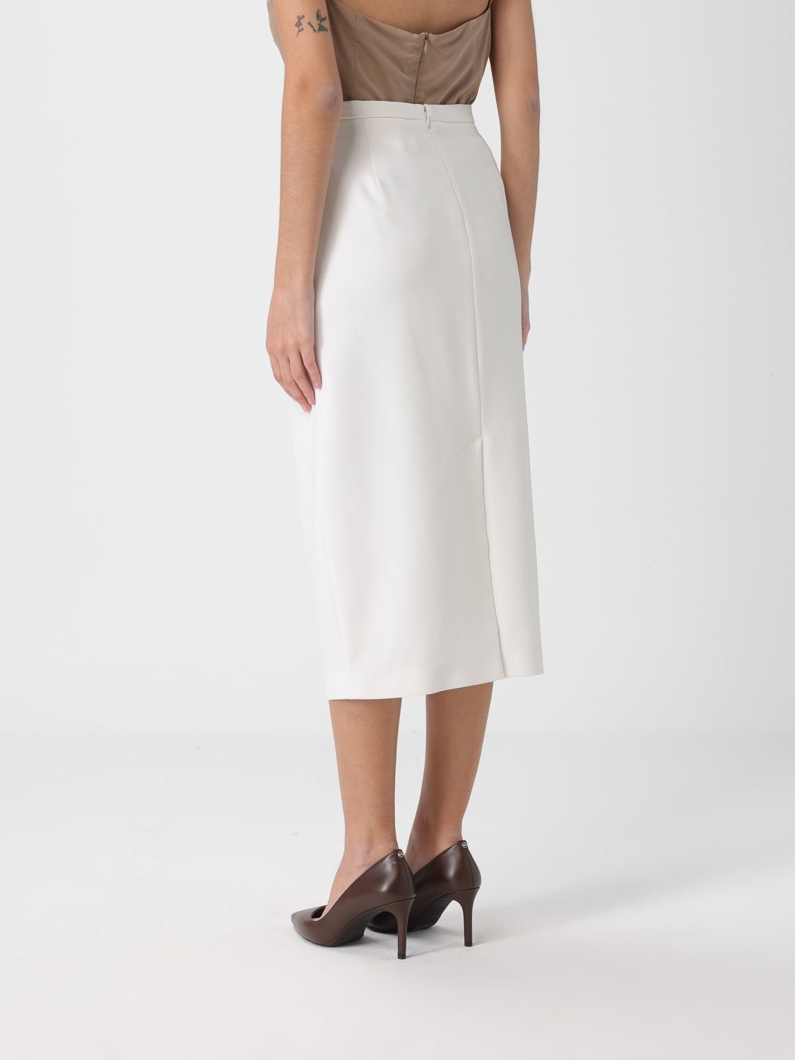 Max Mara Skirt Woman White MAX MARA