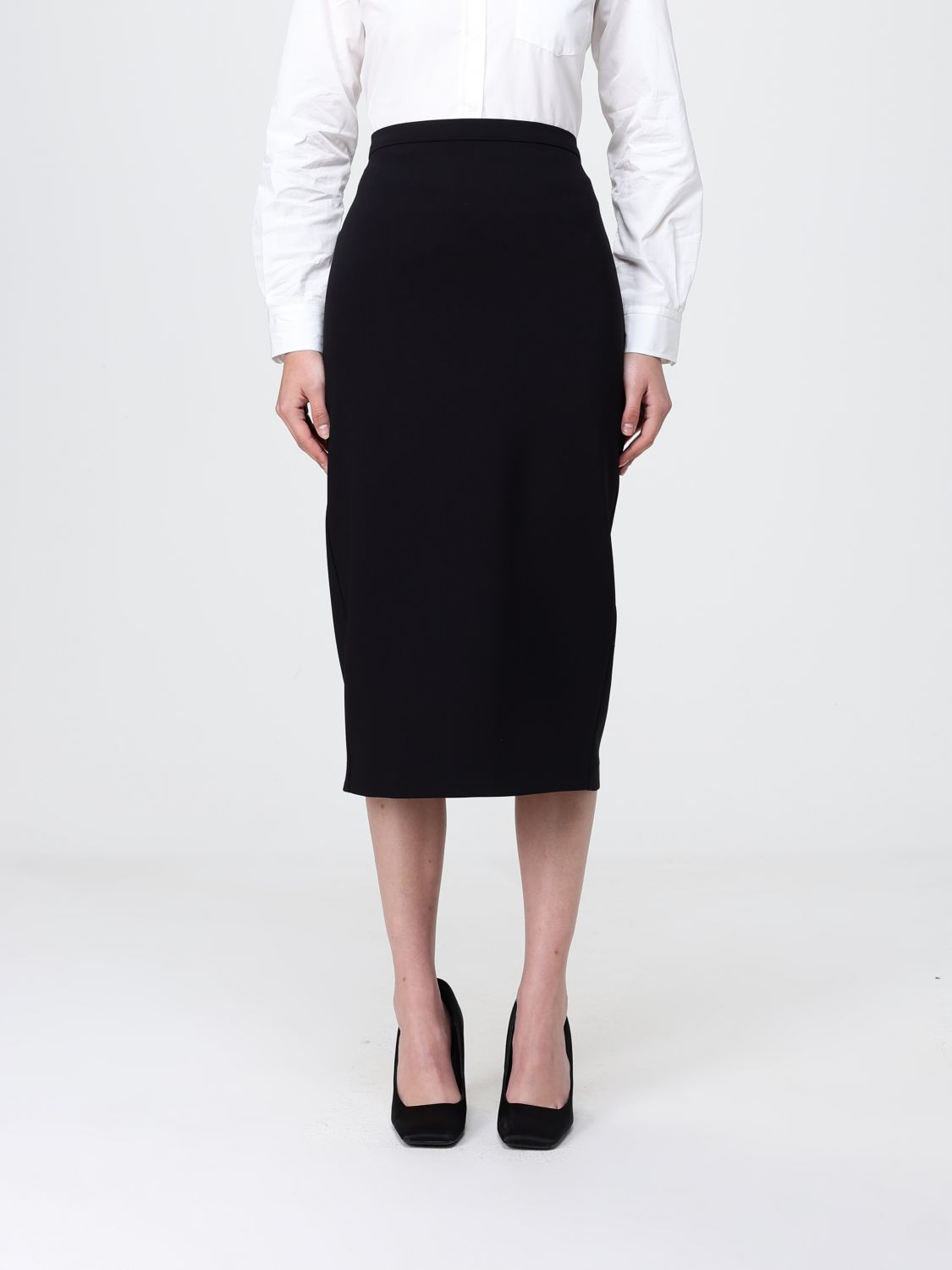Max Mara Skirt Woman Black MAX MARA