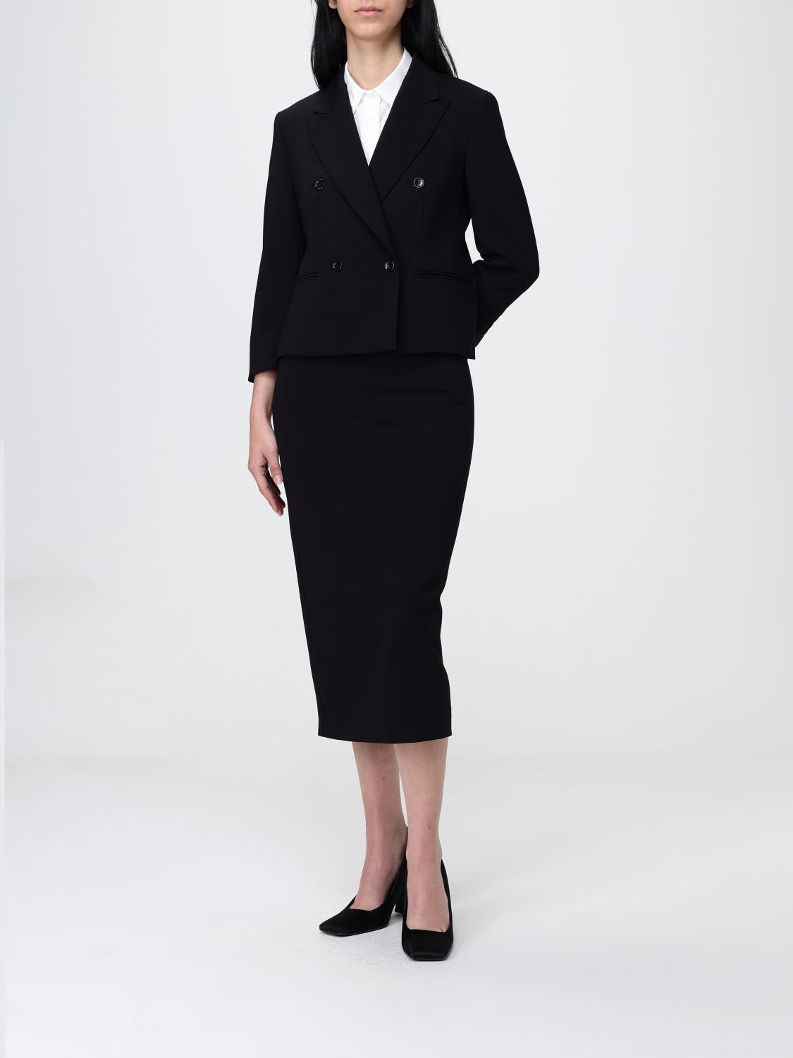 Max Mara Skirt Woman Black MAX MARA