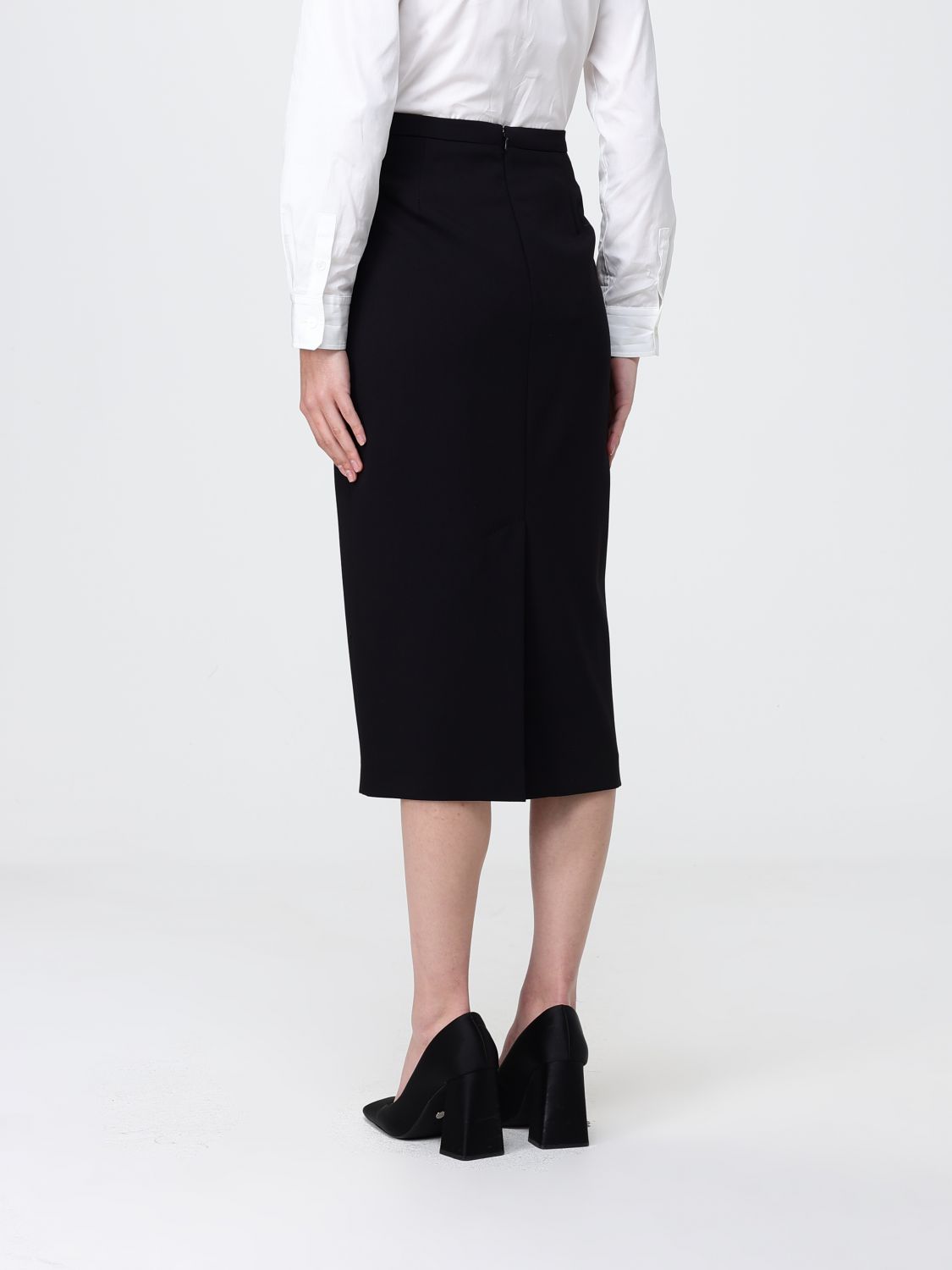 Max Mara Skirt Woman Black MAX MARA