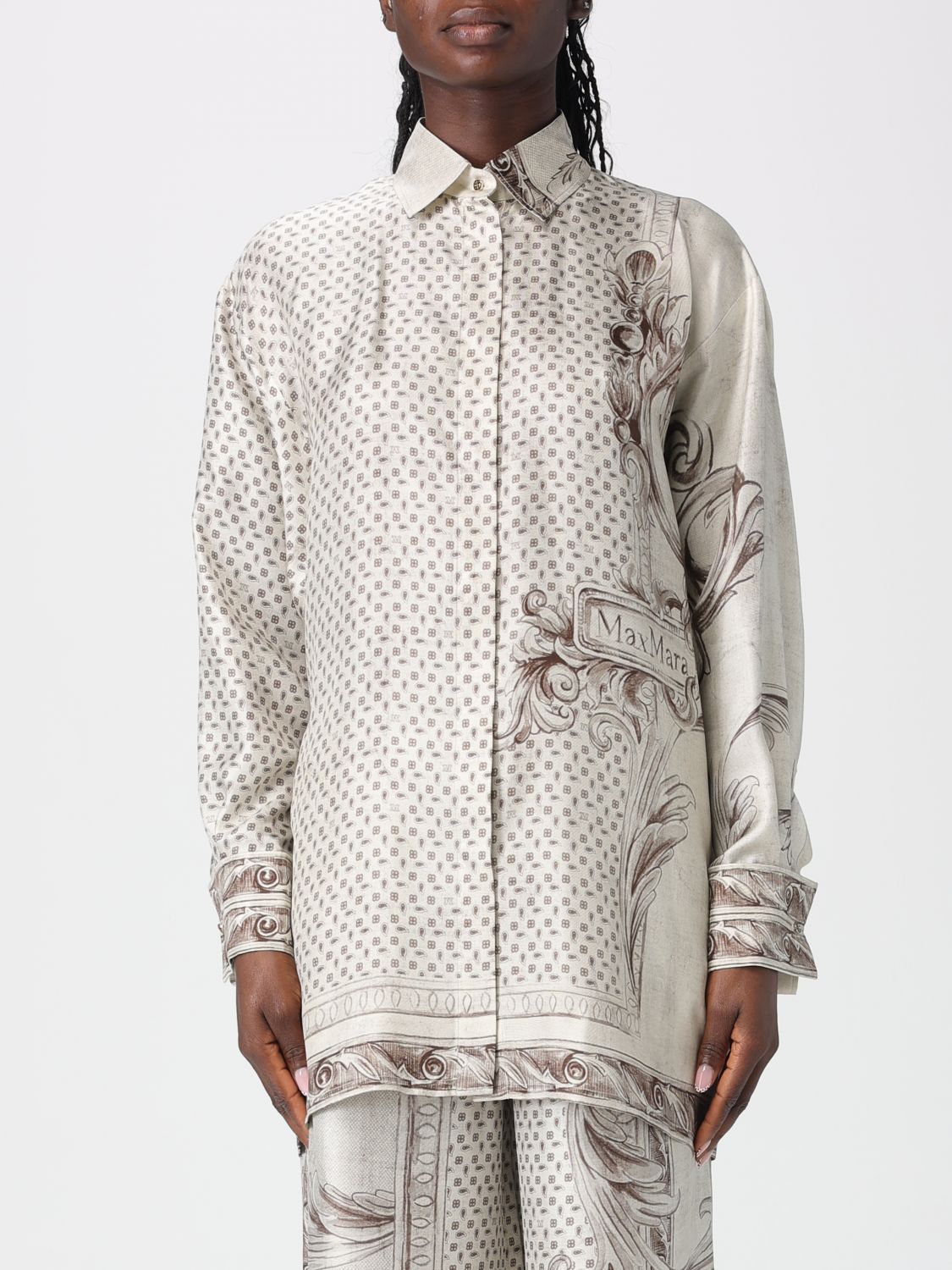 Max Mara Shirt Woman Ivory MAX MARA