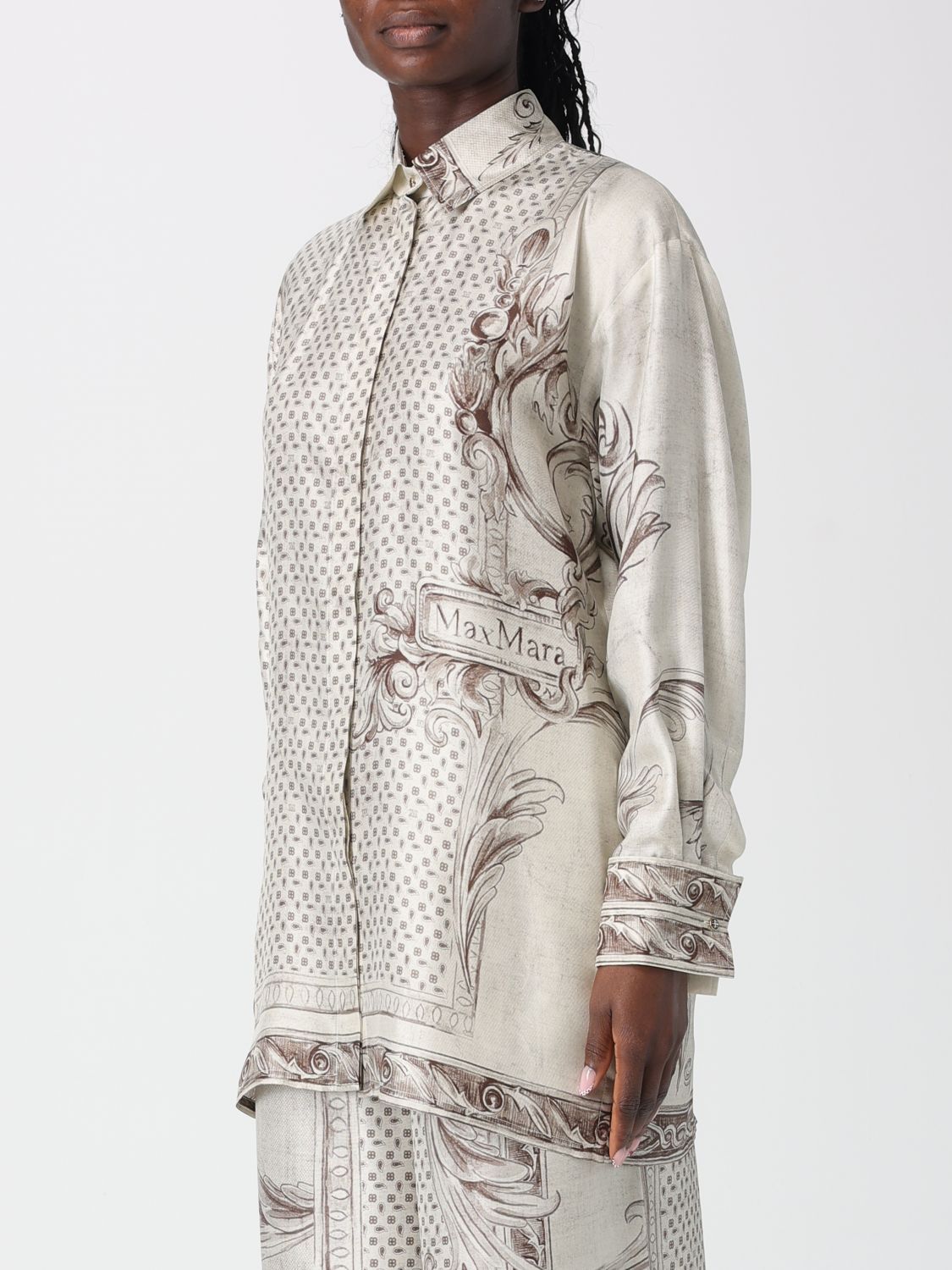 Max Mara Shirt Woman Ivory MAX MARA