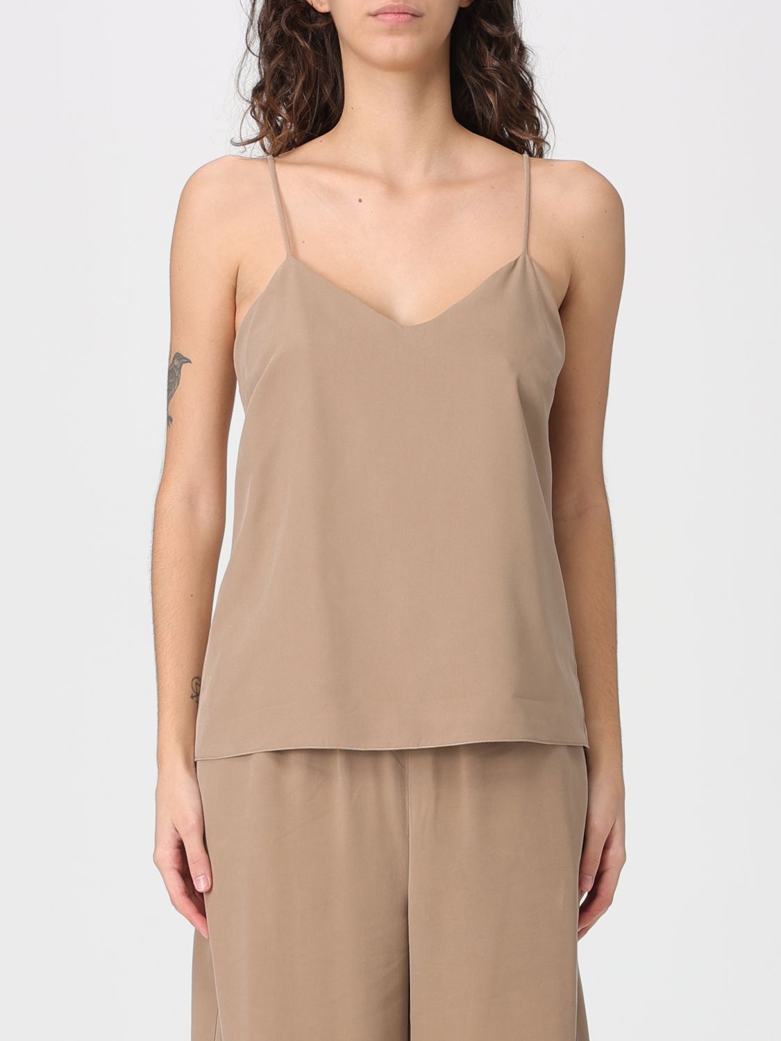 Max Mara Top Woman Brown MAX MARA