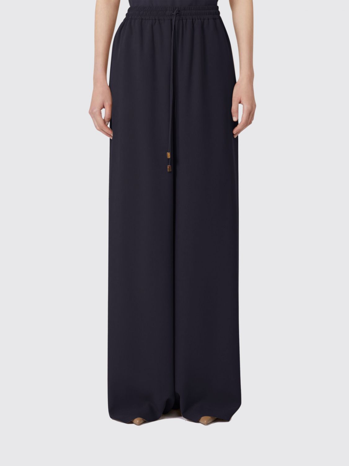Max Mara Pants Woman Blue MAX MARA