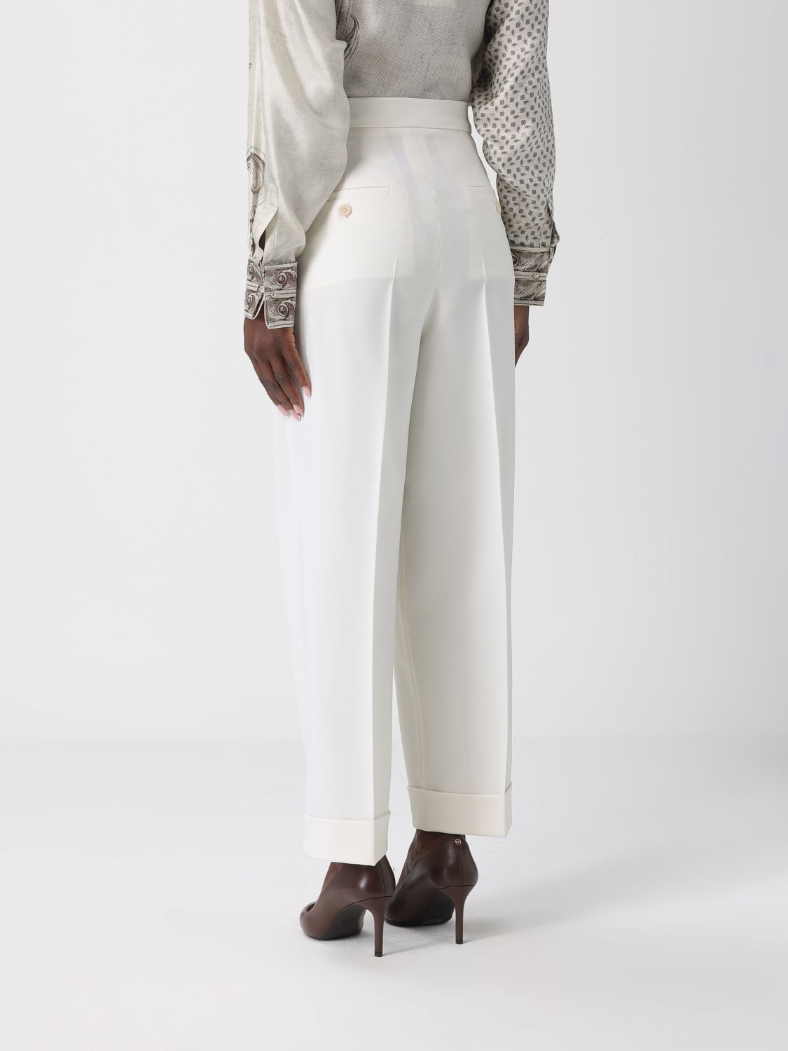 Max Mara Pants Woman White MAX MARA