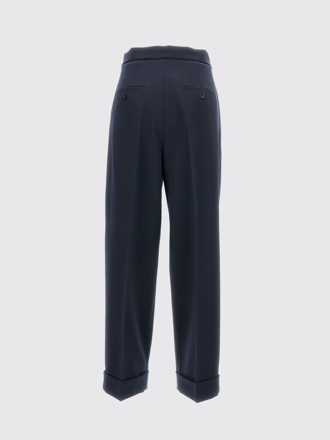 Max Mara Pants Woman Blue MAX MARA