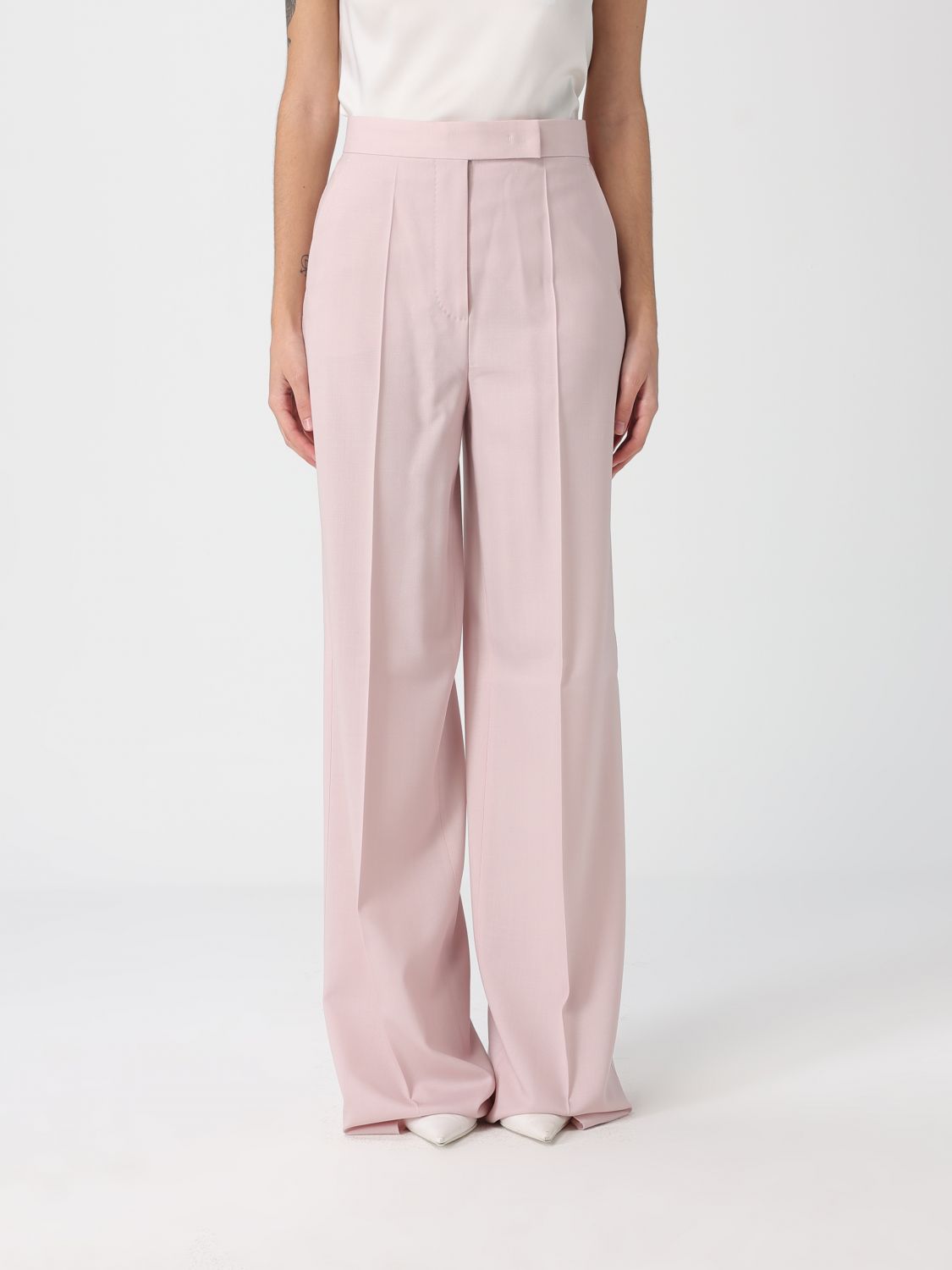 Max Mara Pants Woman Pink MAX MARA