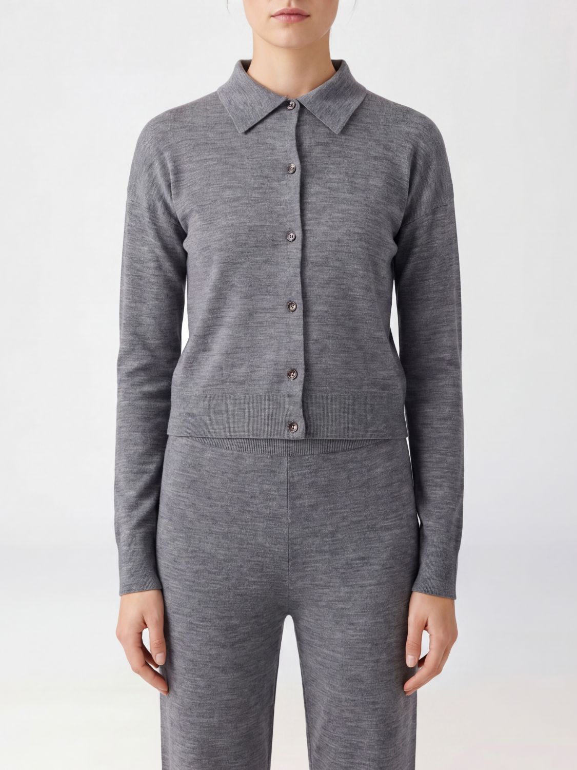 Max Mara Sweater Woman Grey MAX MARA