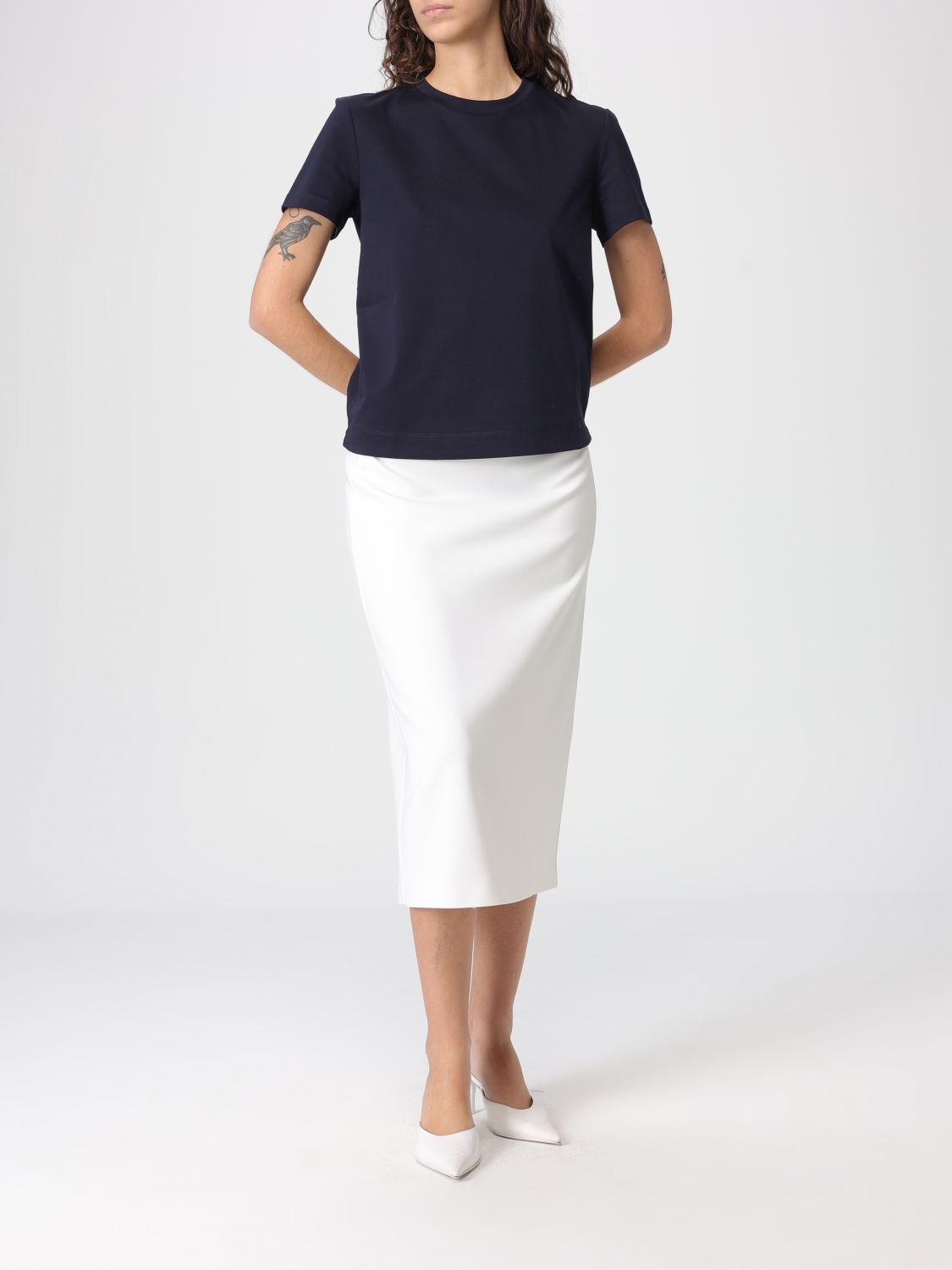Max Mara T-Shirt Woman Blue MAX MARA