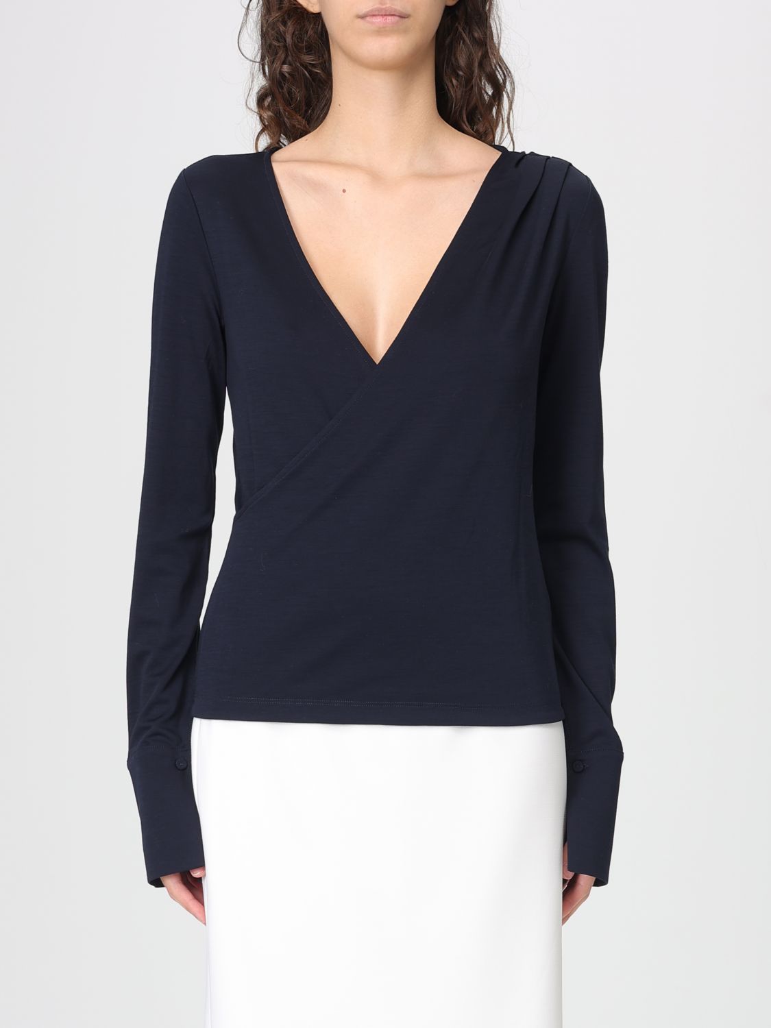 Max Mara Top Woman Blue MAX MARA