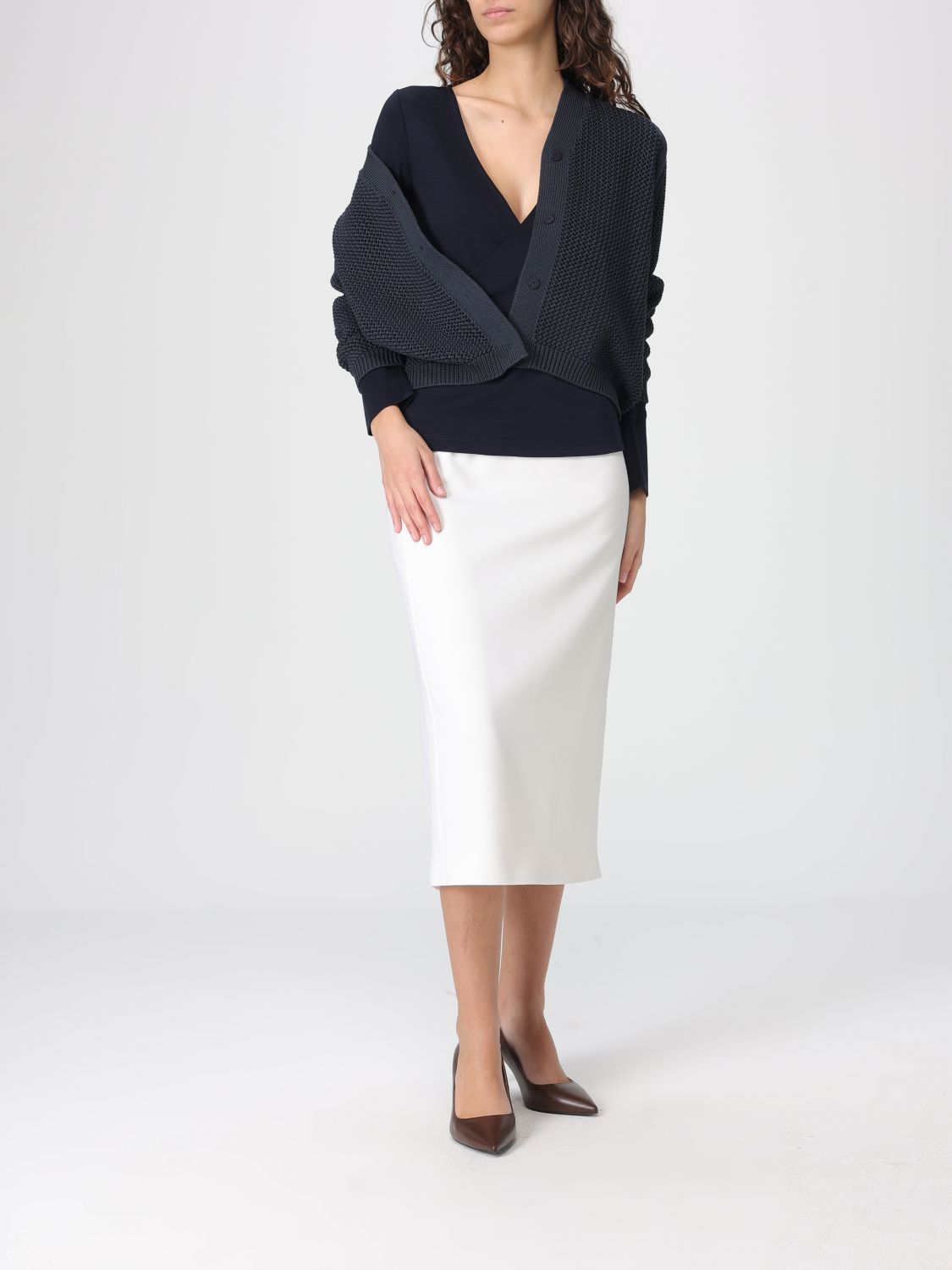 Max Mara Top Woman Blue MAX MARA