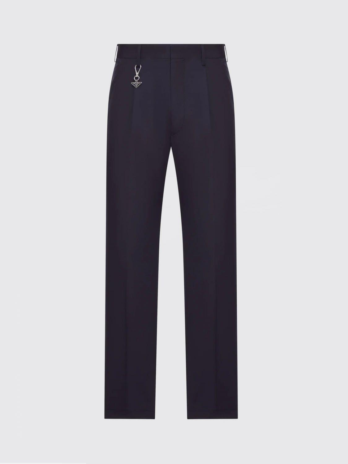 Prada Pants Men Blue PRADA