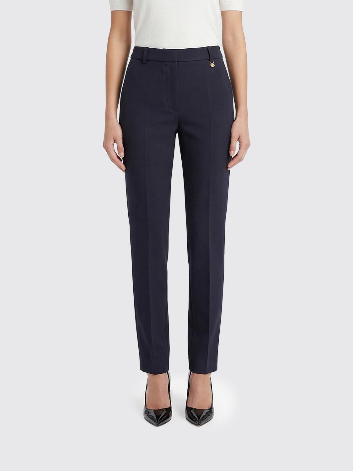 Max Mara Pants Woman Blue MAX MARA