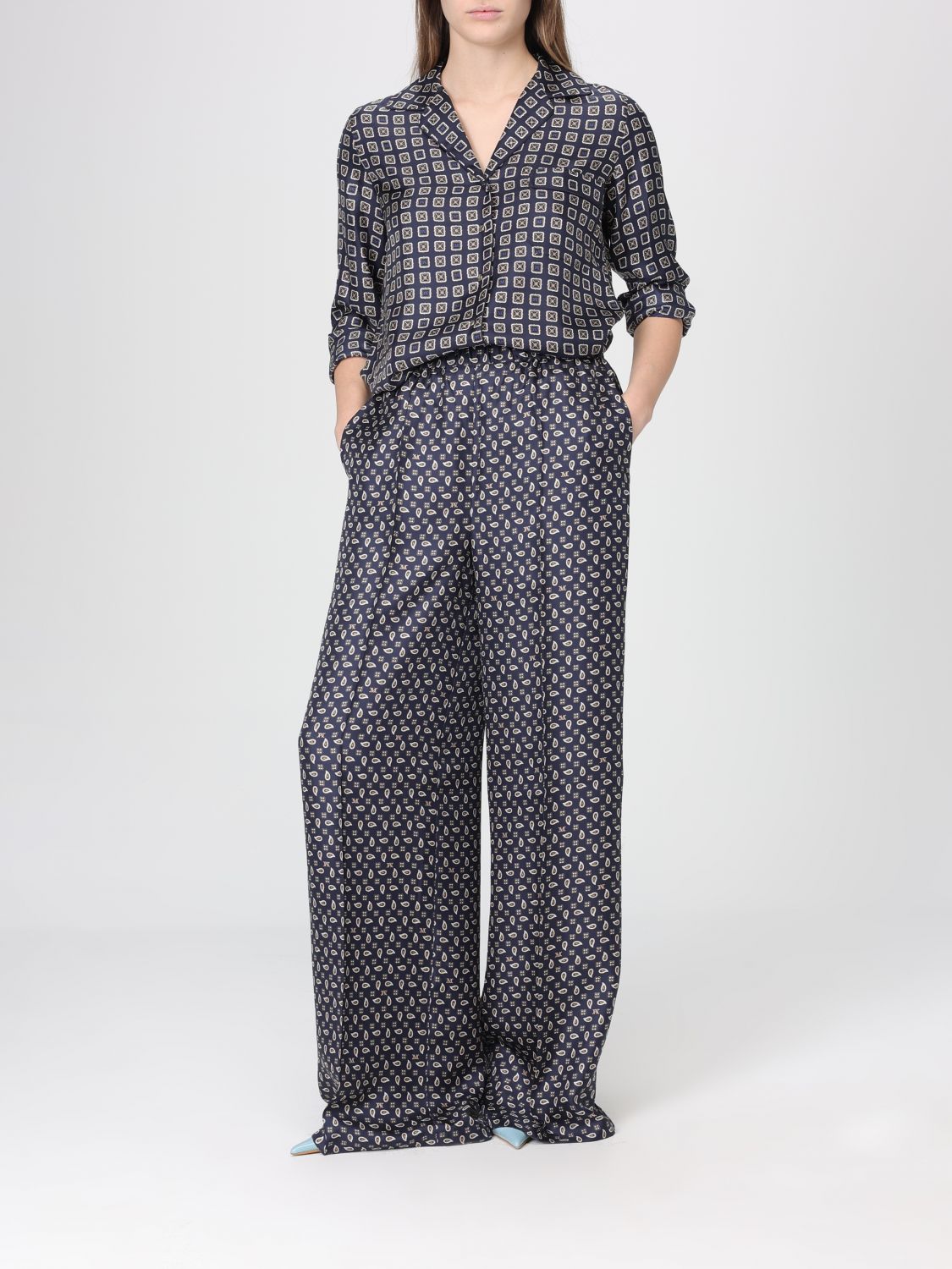 Max Mara Shirt Woman Blue MAX MARA