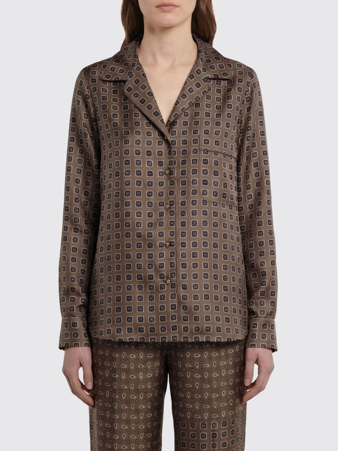 Max Mara Shirt Woman Sand MAX MARA