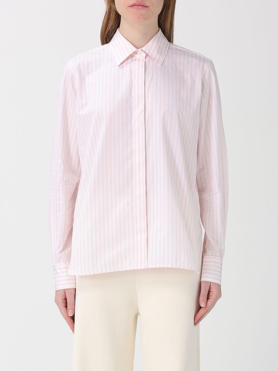 Max Mara Shirt Woman White 1 MAX MARA