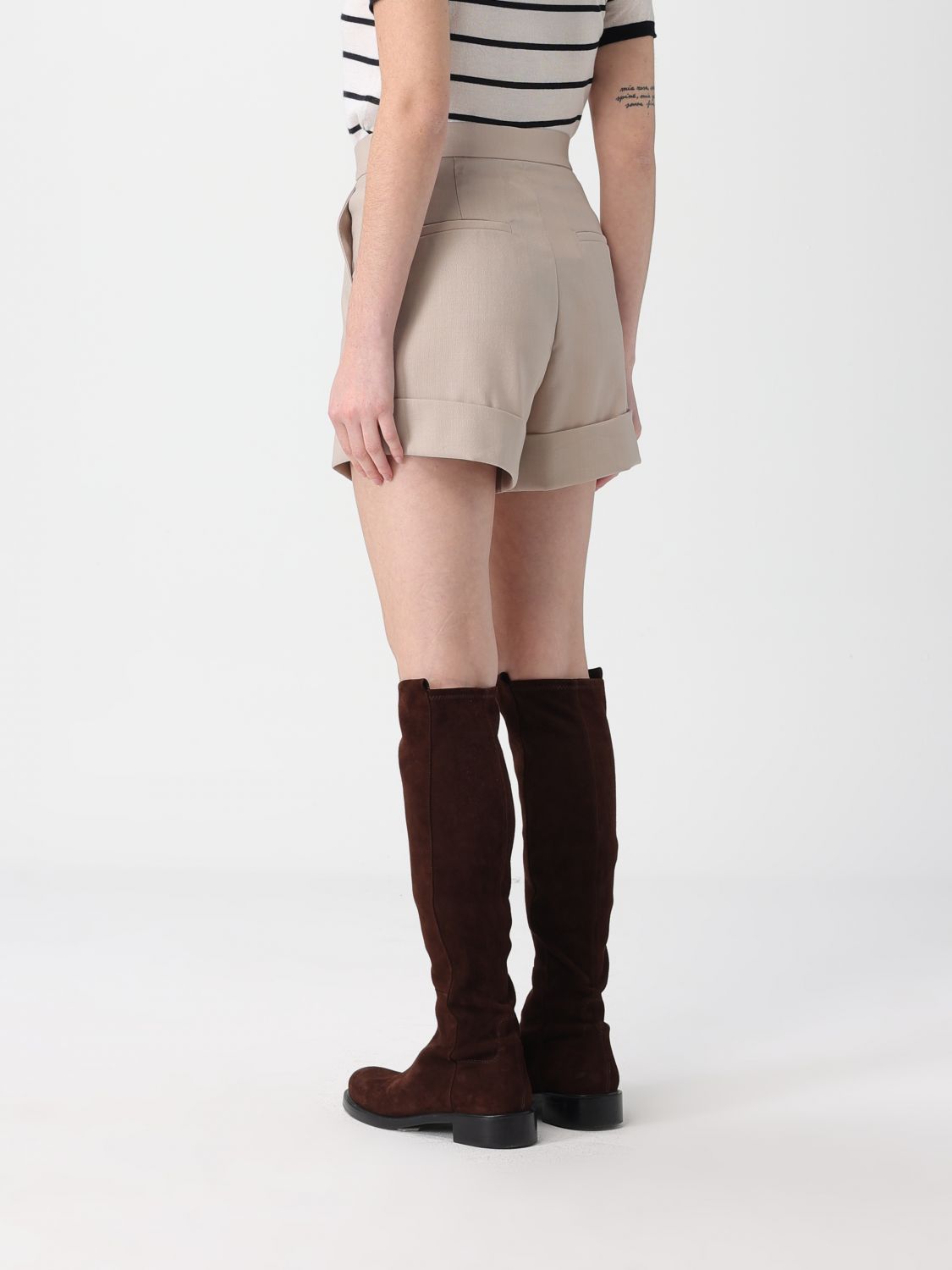 Max Mara Shorts Woman Sand MAX MARA
