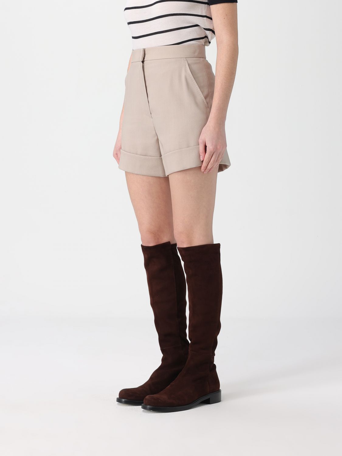 Max Mara Shorts Woman Sand