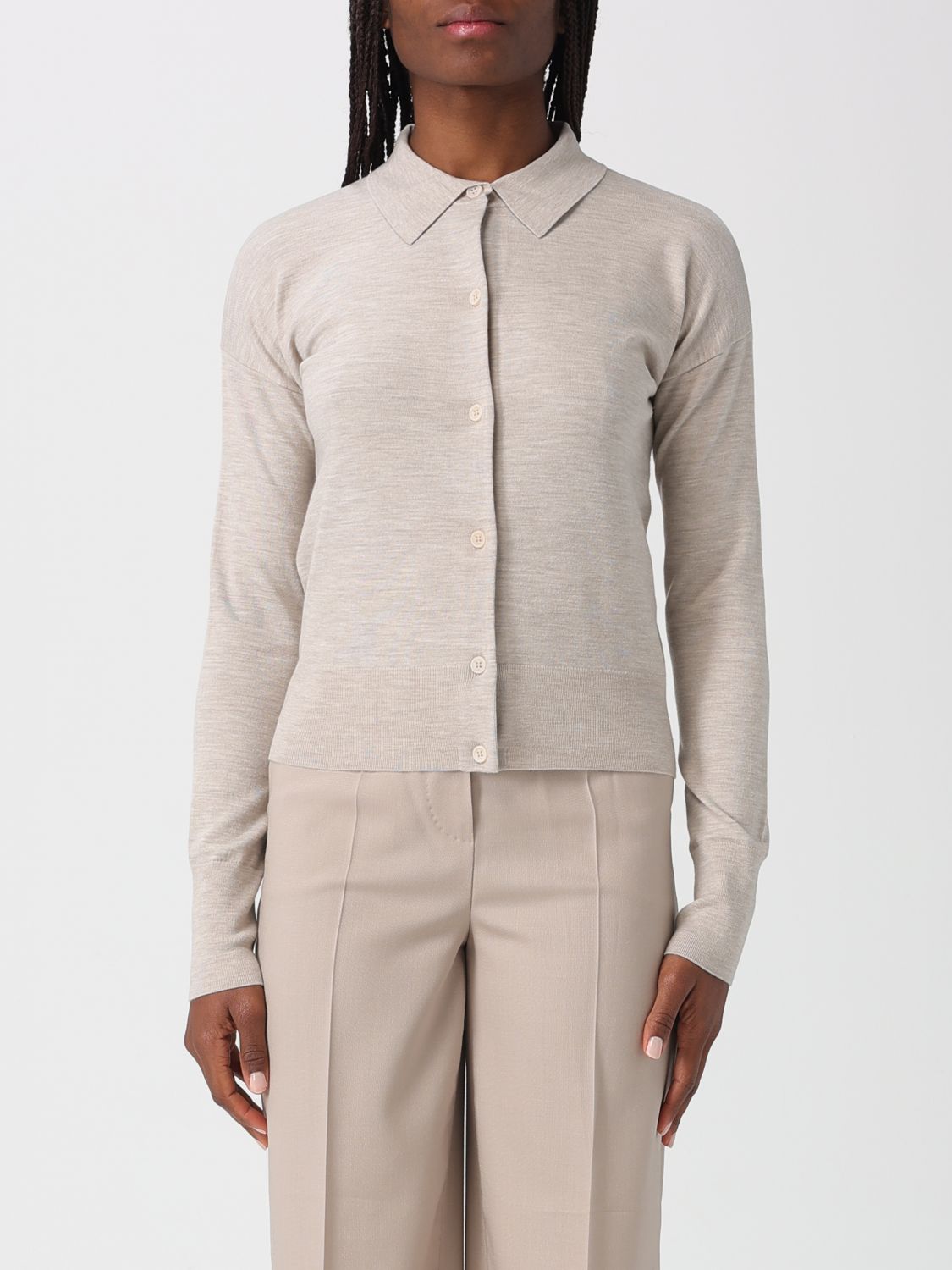 Max Mara Sweater Woman Beige MAX MARA