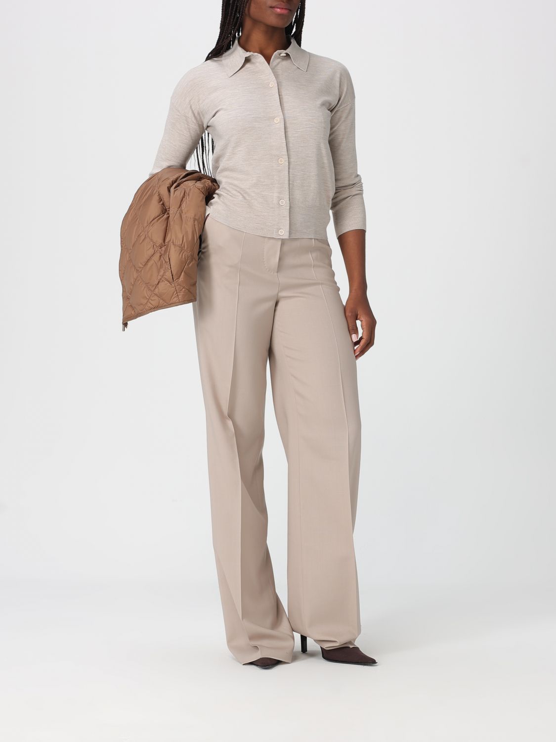 Max Mara Sweater Woman Beige MAX MARA