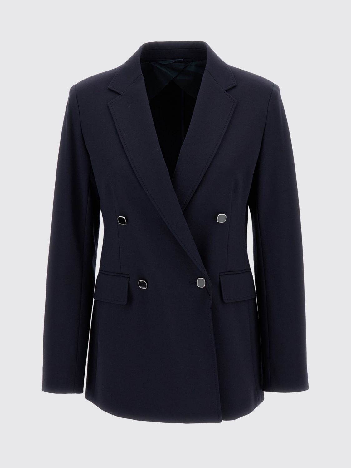 Max Mara Studio Jacket Woman Blue MAX MARA STUDIO