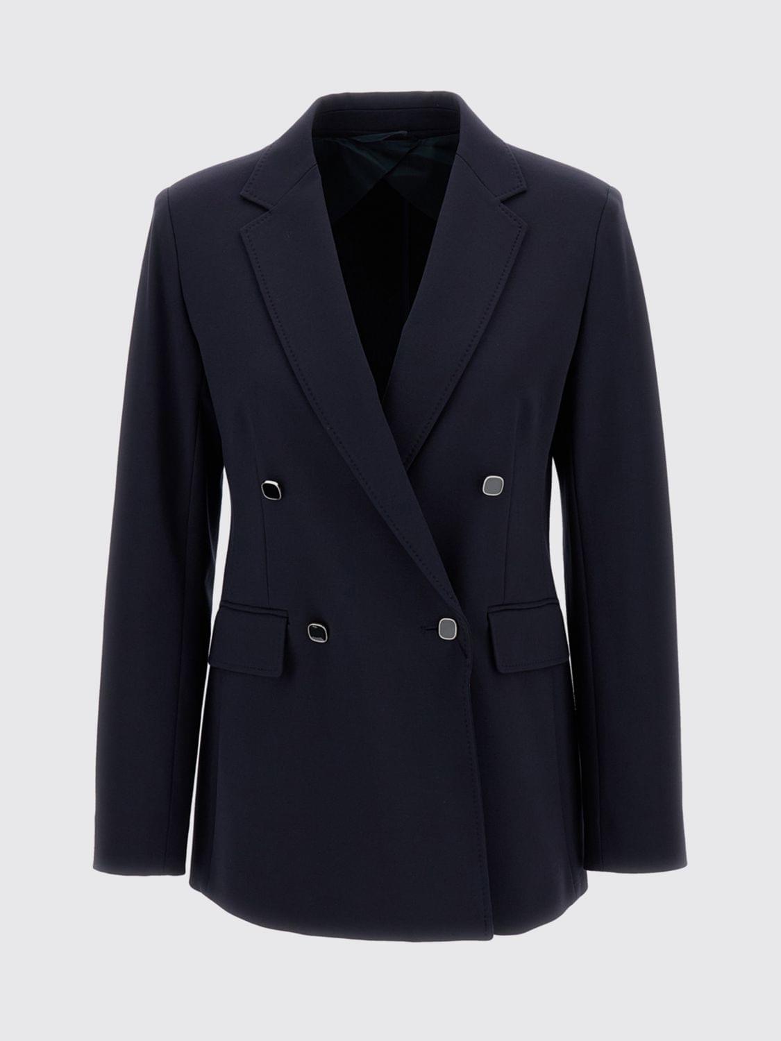 Max Mara Studio Jacket Woman Blue MAX MARA STUDIO