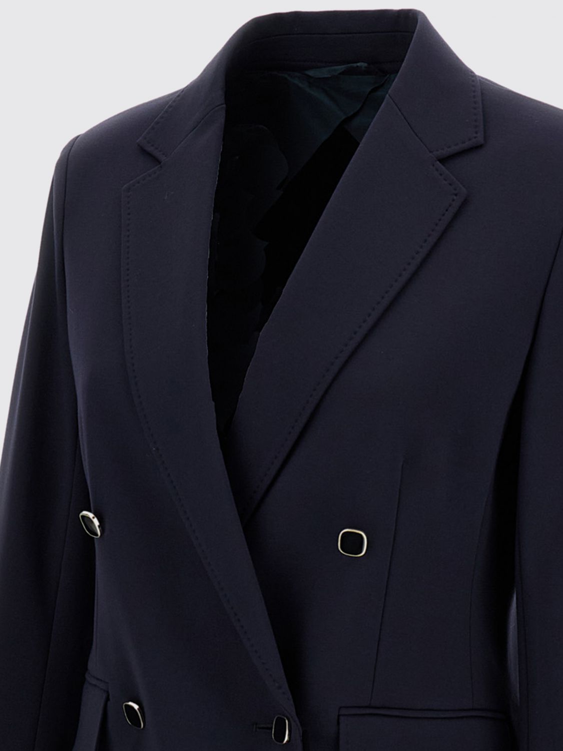 Max Mara Studio Jacket Woman Blue MAX MARA STUDIO