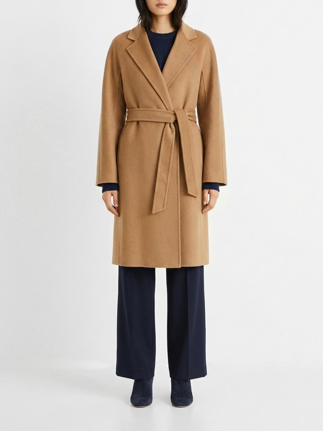 Max Mara Coat Woman Camel MAX MARA