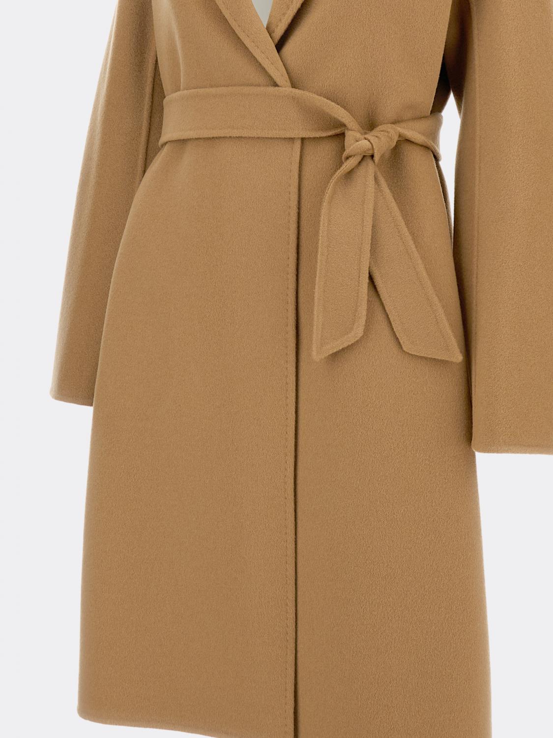 Max Mara Coat Woman Camel MAX MARA