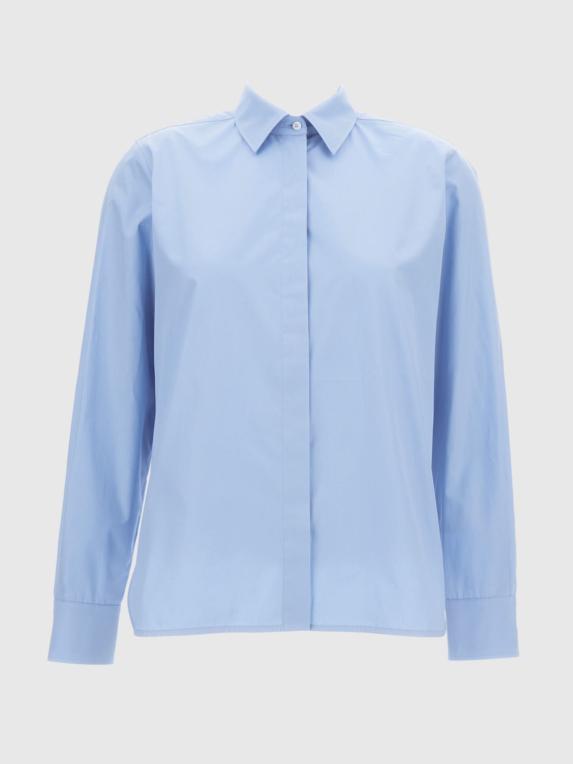 Max Mara Shirt Woman Gnawed Blue MAX MARA