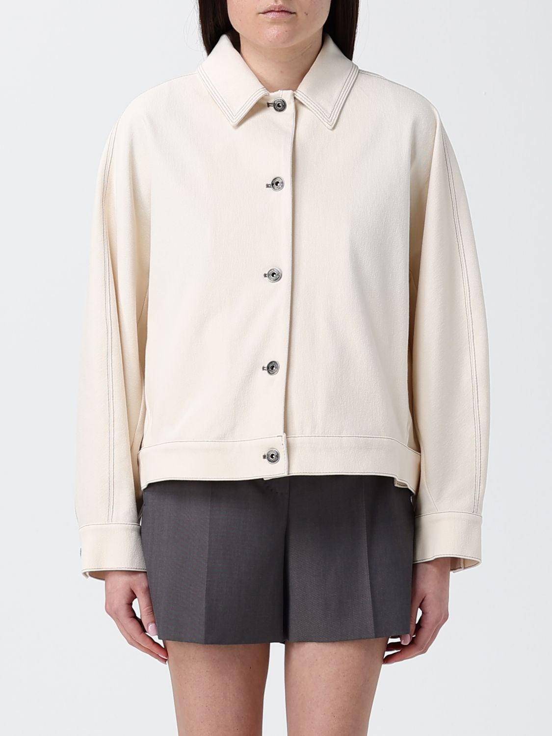 Max Mara Jacket Woman Ivory MAX MARA