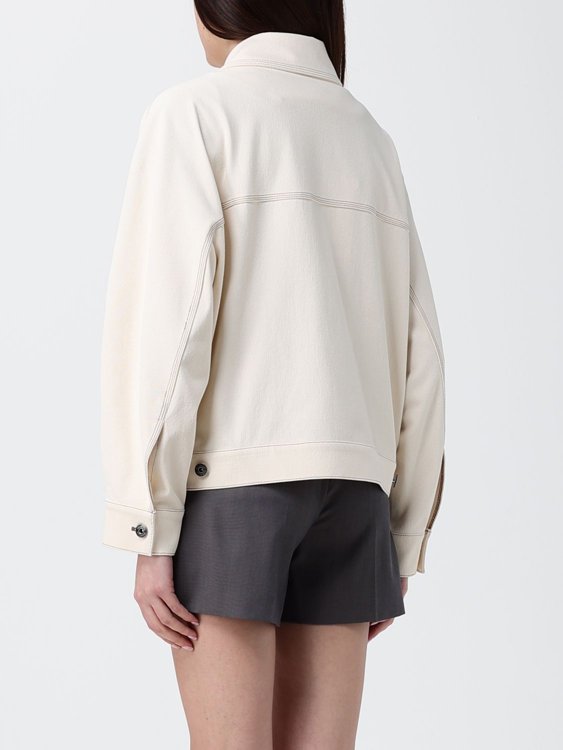 Max Mara Jacket Woman Ivory MAX MARA