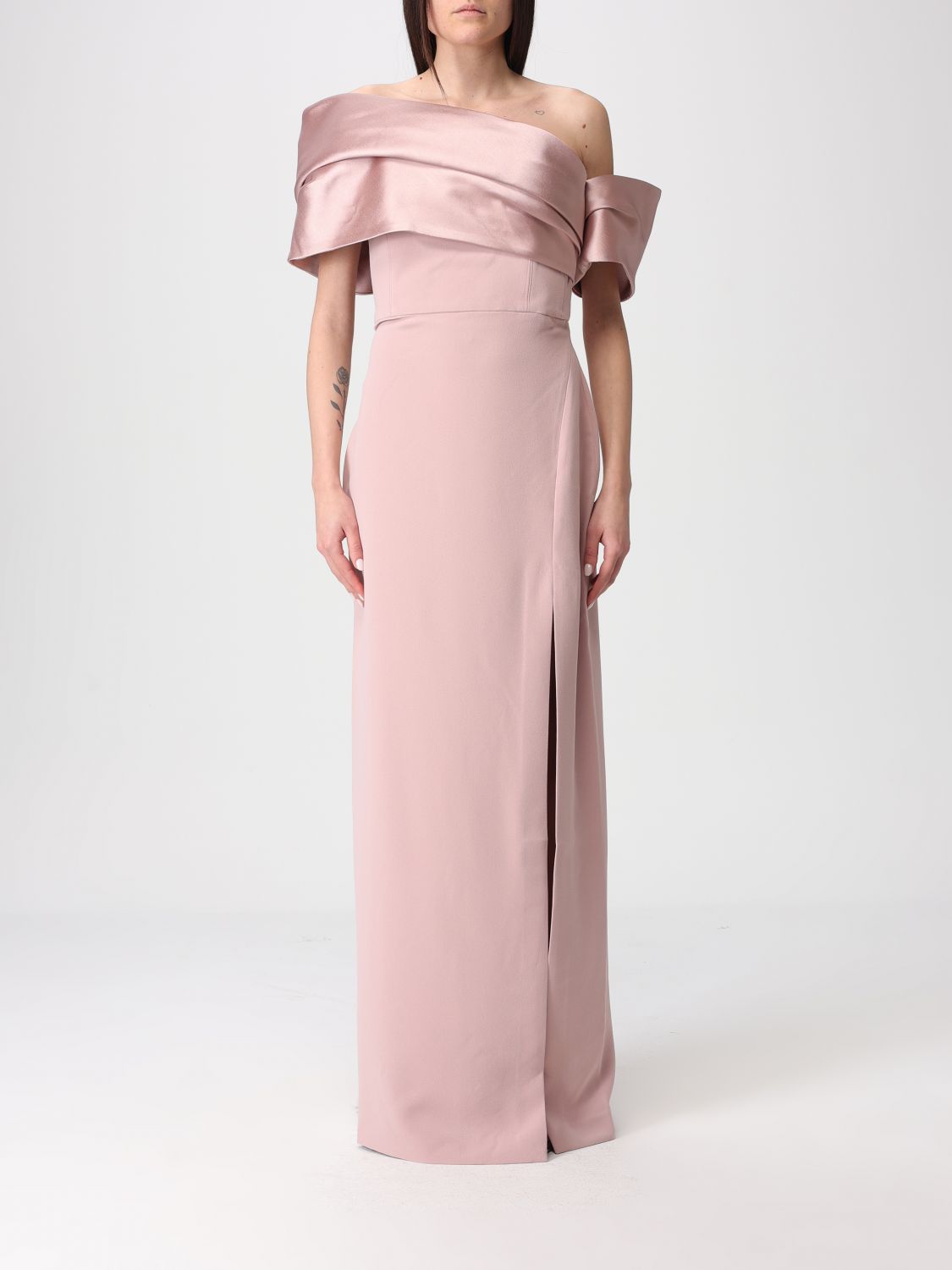 Solace London Dress Woman Pink SOLACE LONDON