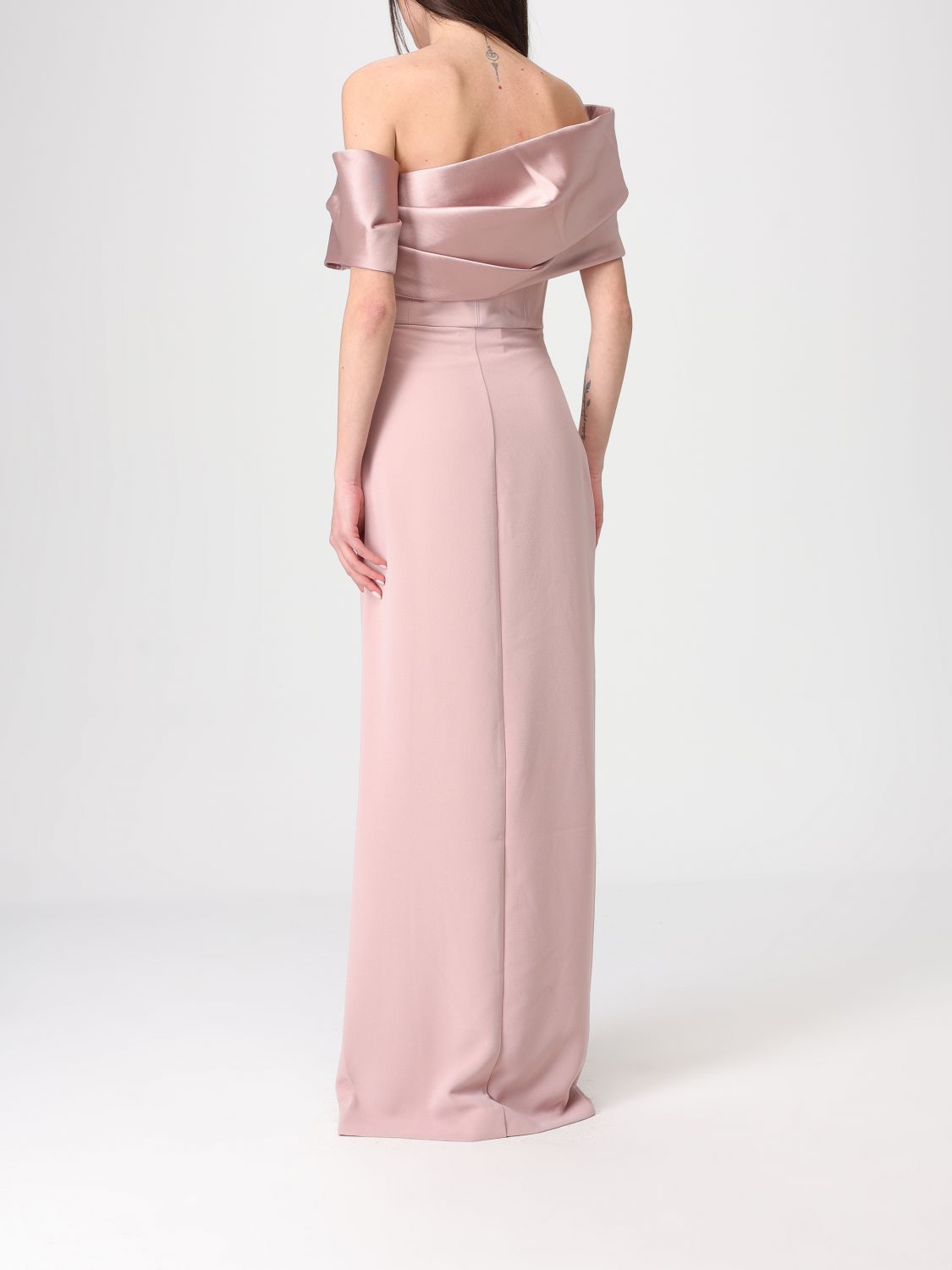 Solace London Dress Woman Pink SOLACE LONDON