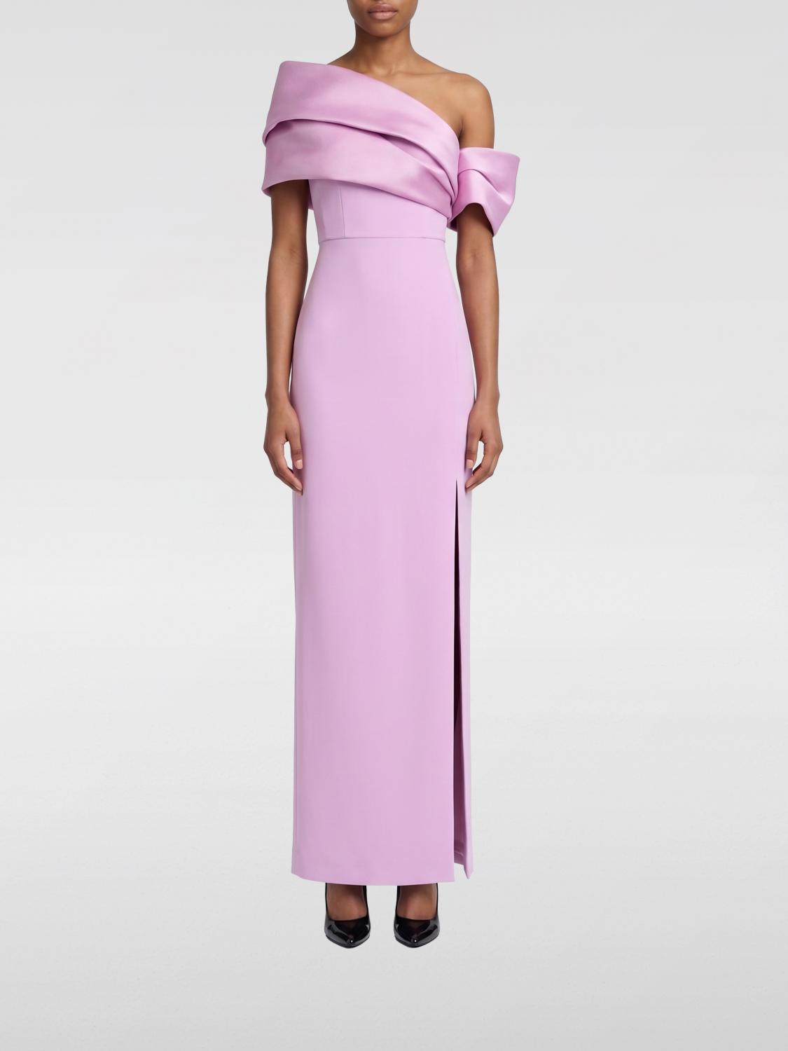 Solace London Dress Woman Blush Pink SOLACE LONDON