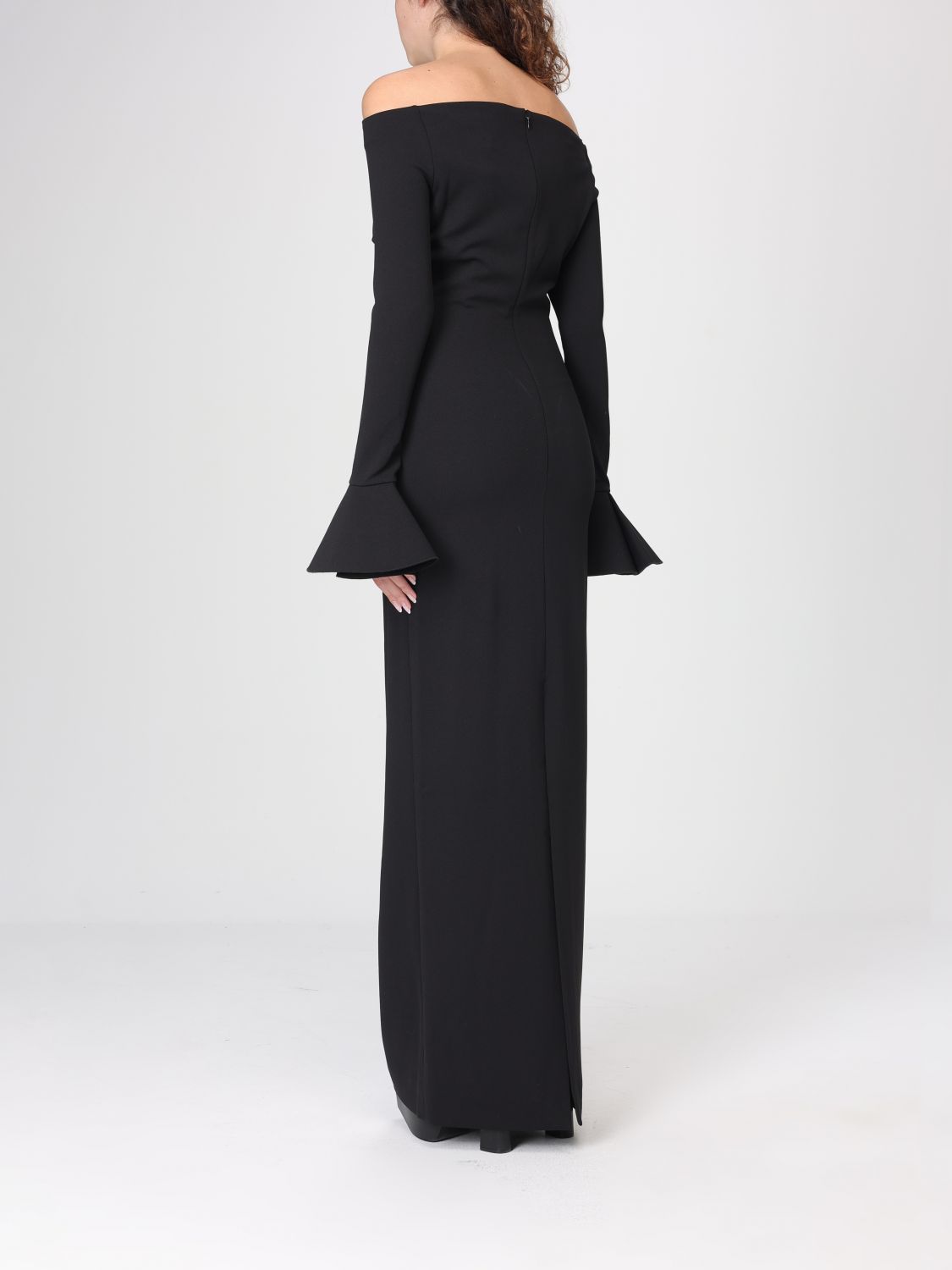Solace London Dress Woman Black SOLACE LONDON