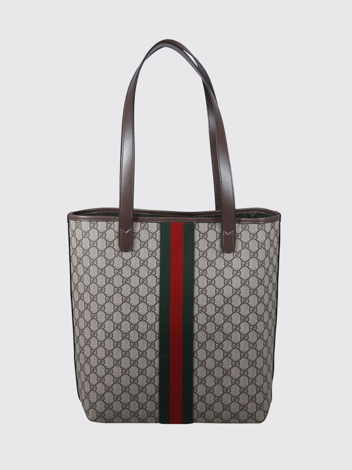 Gucci Shoulder Bag Men Beige GUCCI