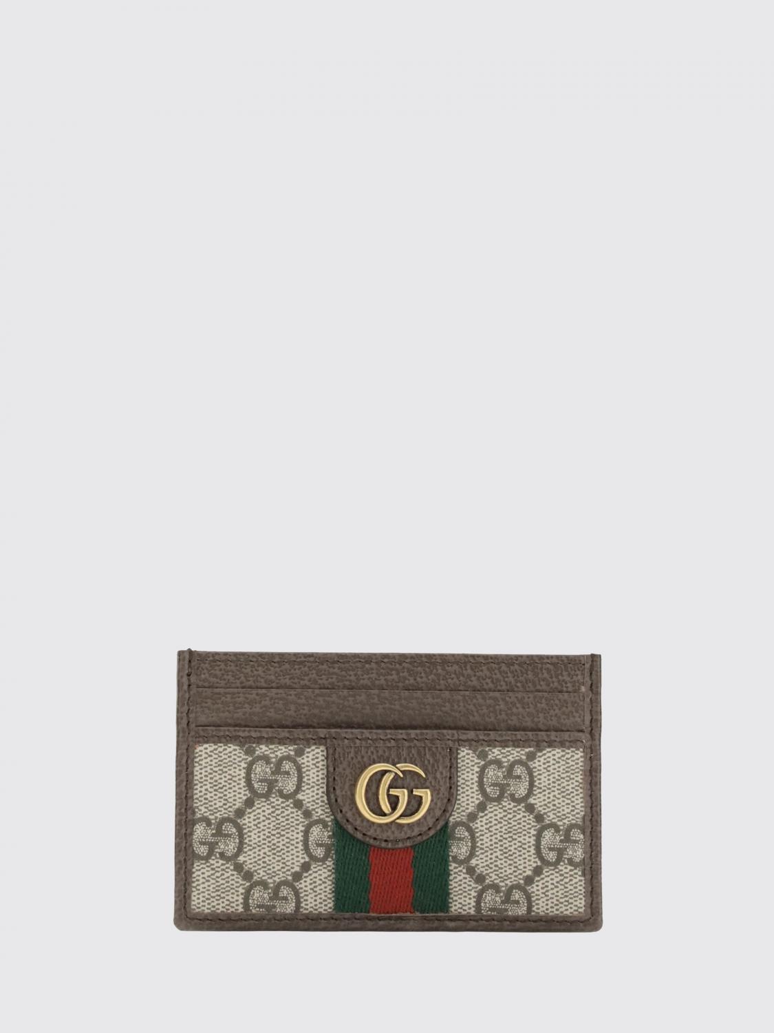 Gucci Wallet Men Brown GUCCI
