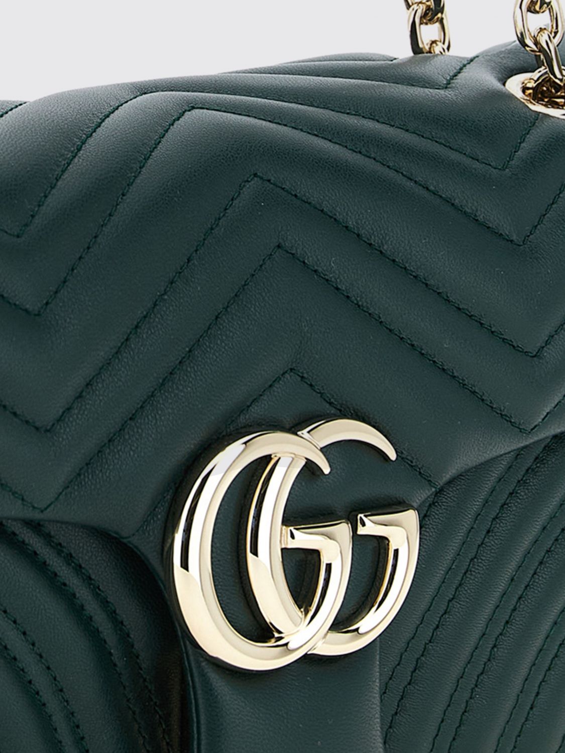 Gucci Shoulder Bag Woman Green GUCCI