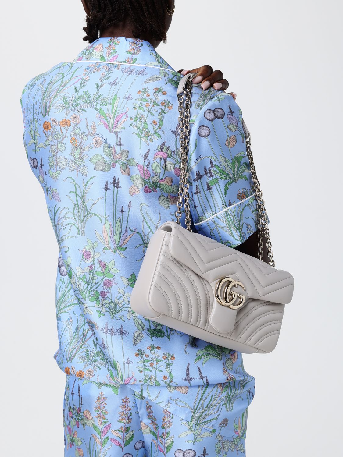 Gucci Shoulder Bag Woman White 1 GUCCI