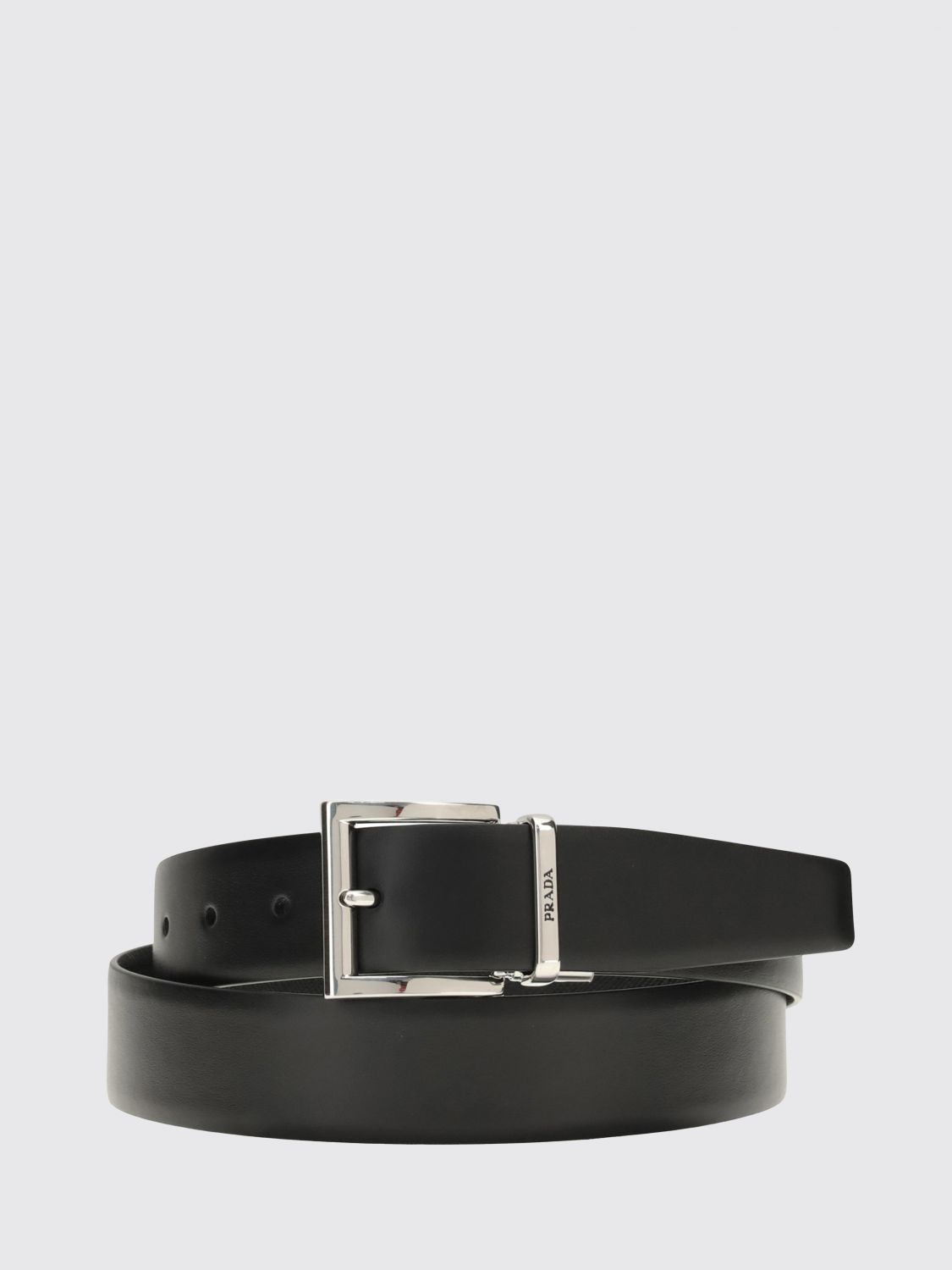 Prada Belt Men Black PRADA