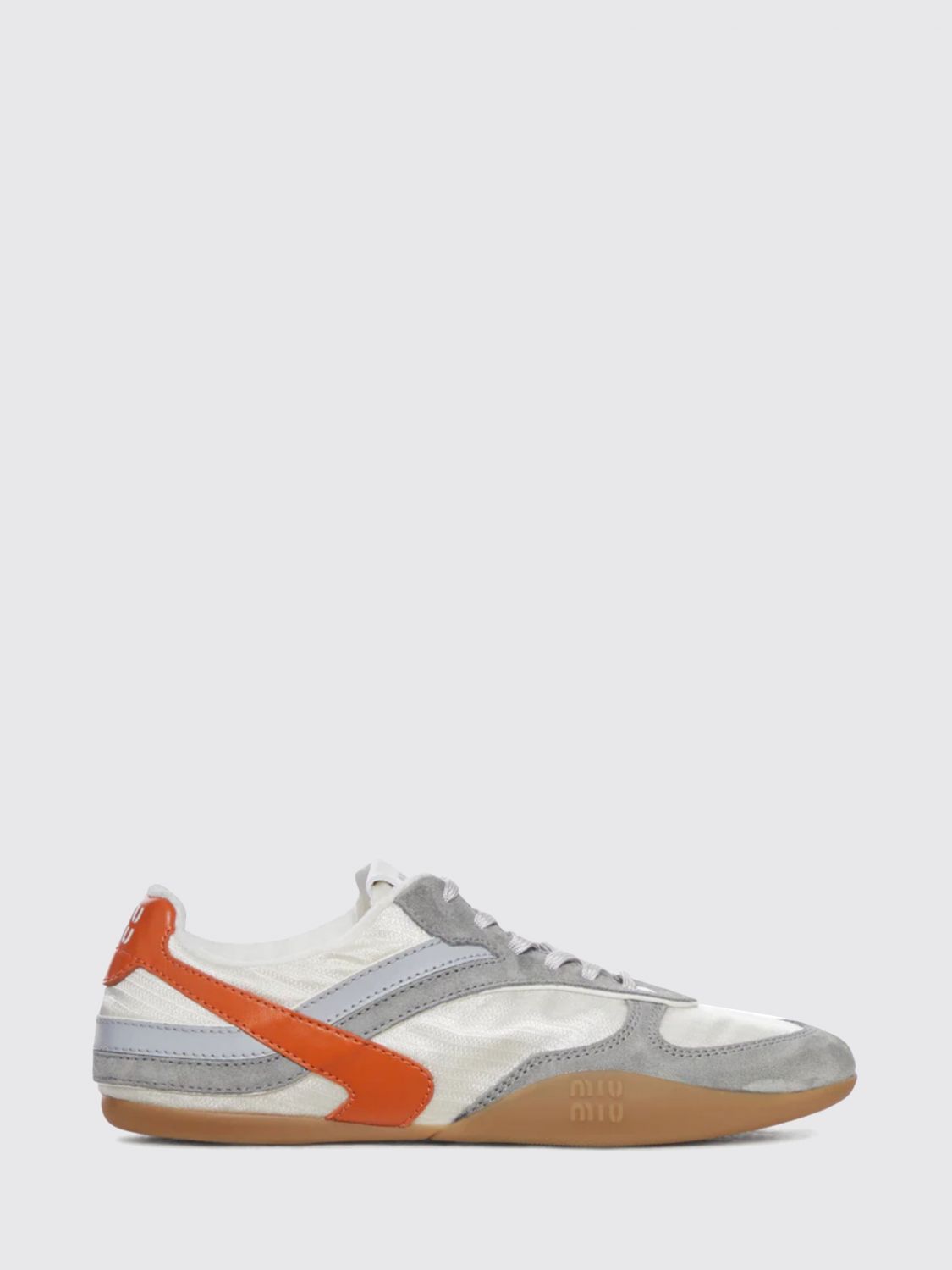 Miu Miu Sneakers Woman Grey MIU MIU
