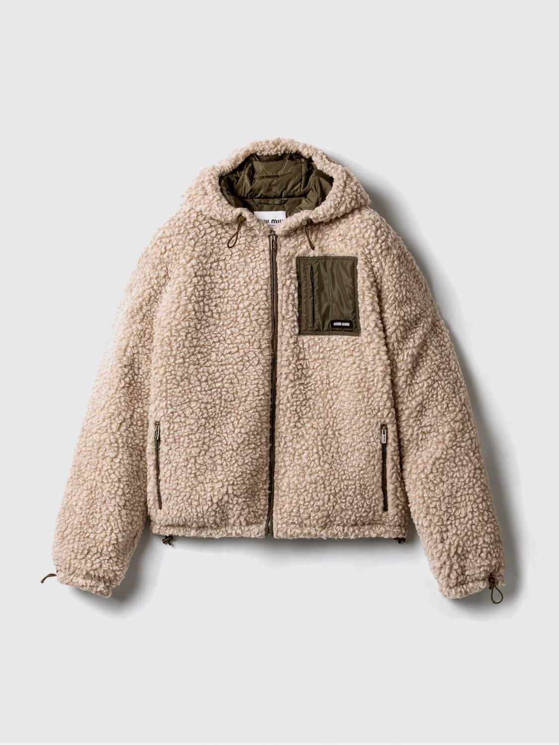 Miu Miu Jacket Woman White MIU MIU