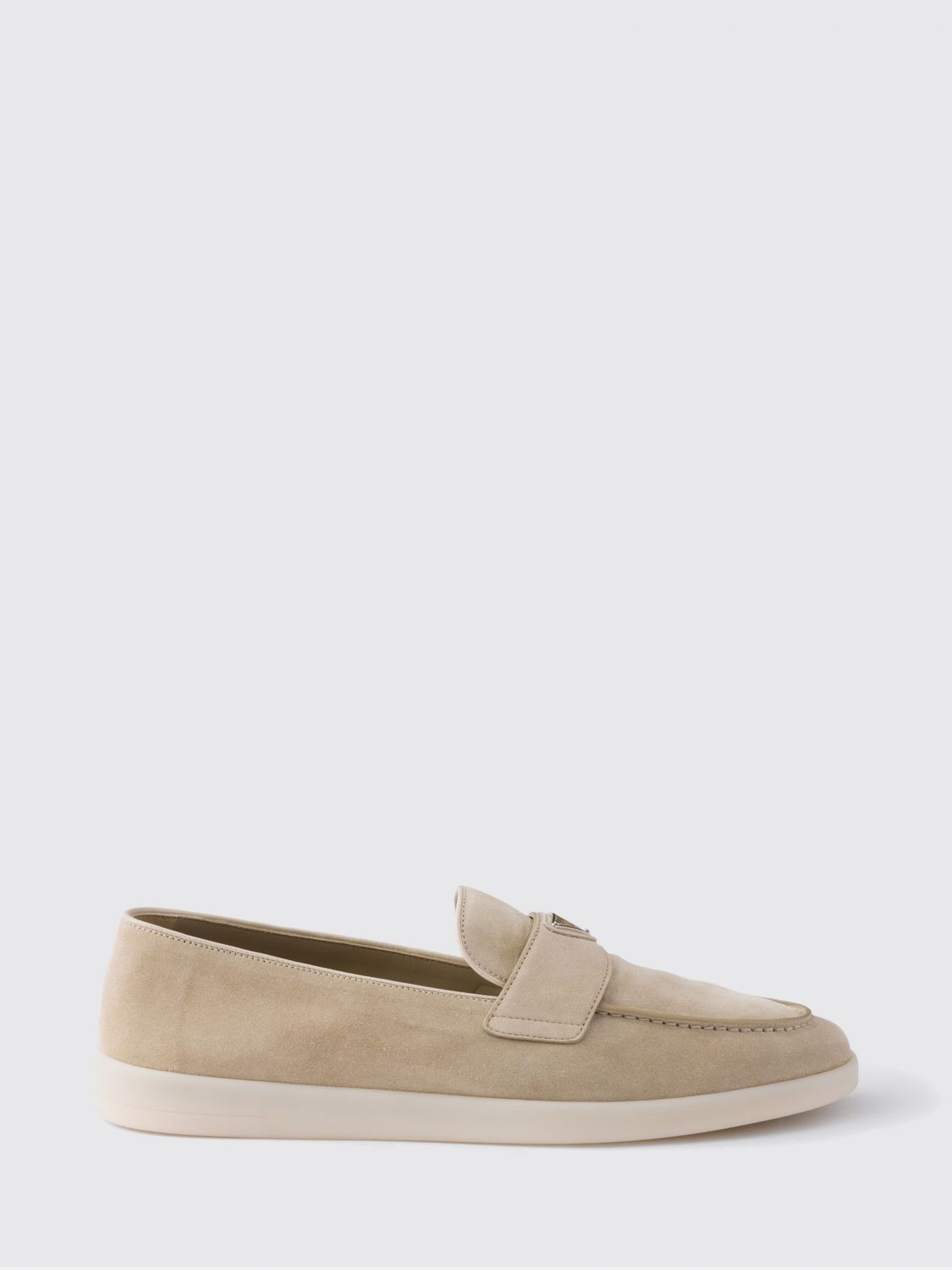 Prada Loafers Men Sand PRADA