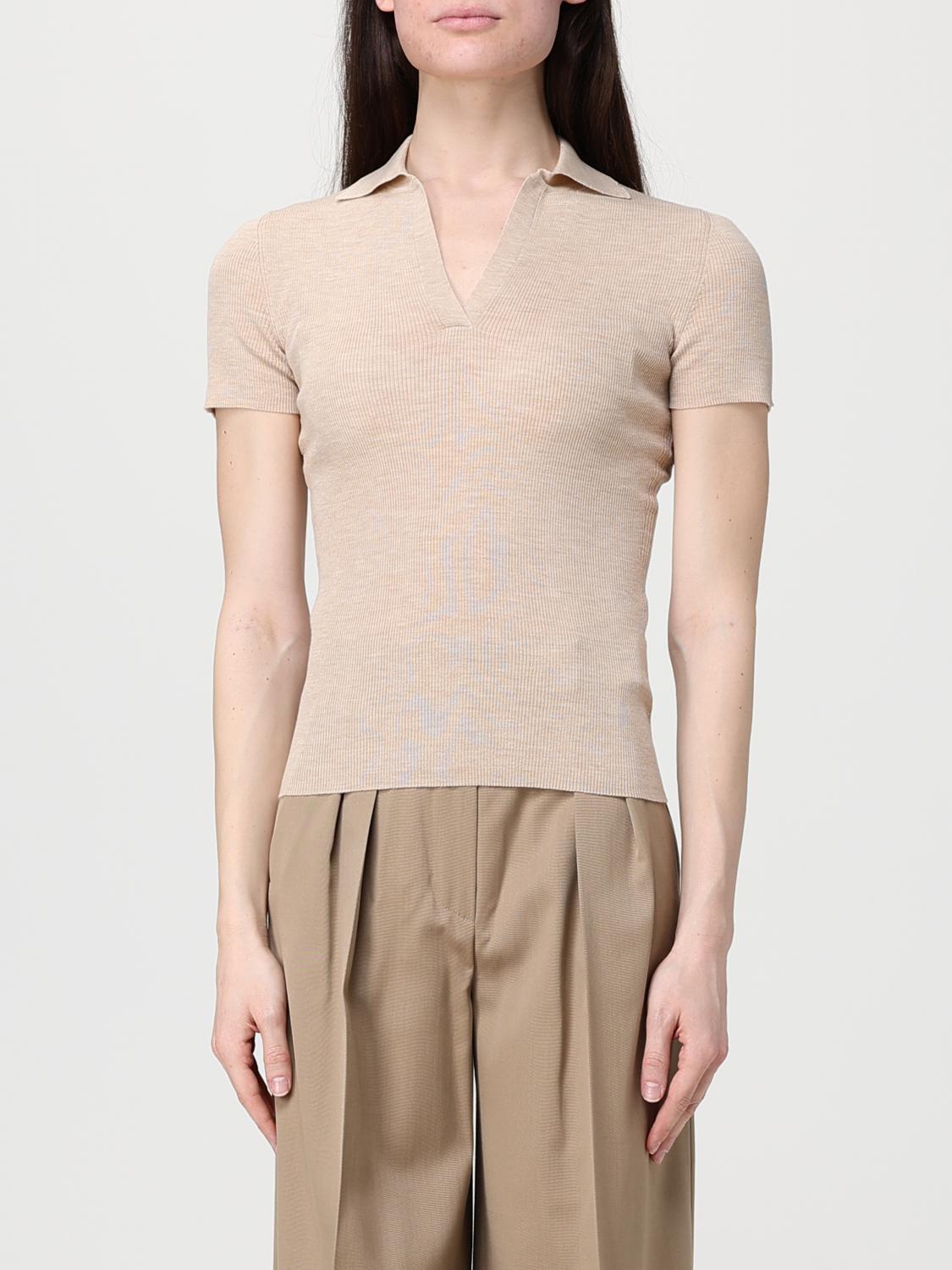 Max Mara Polo Shirt Woman White MAX MARA