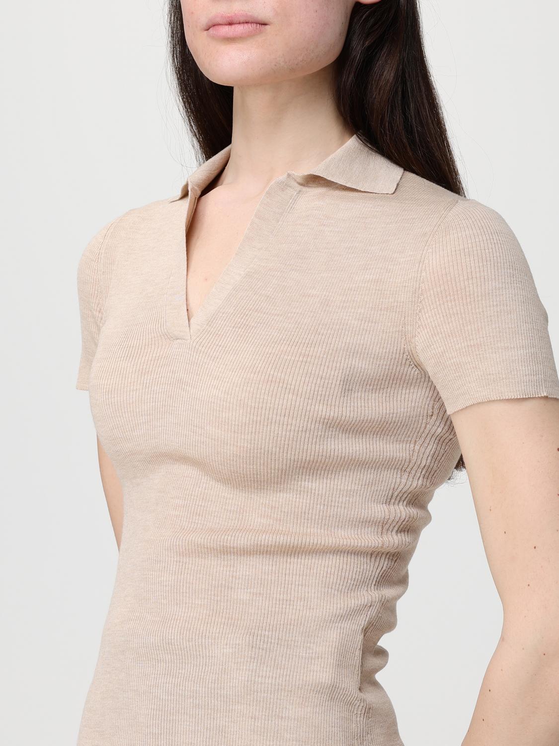 Max Mara Polo Shirt Woman White MAX MARA