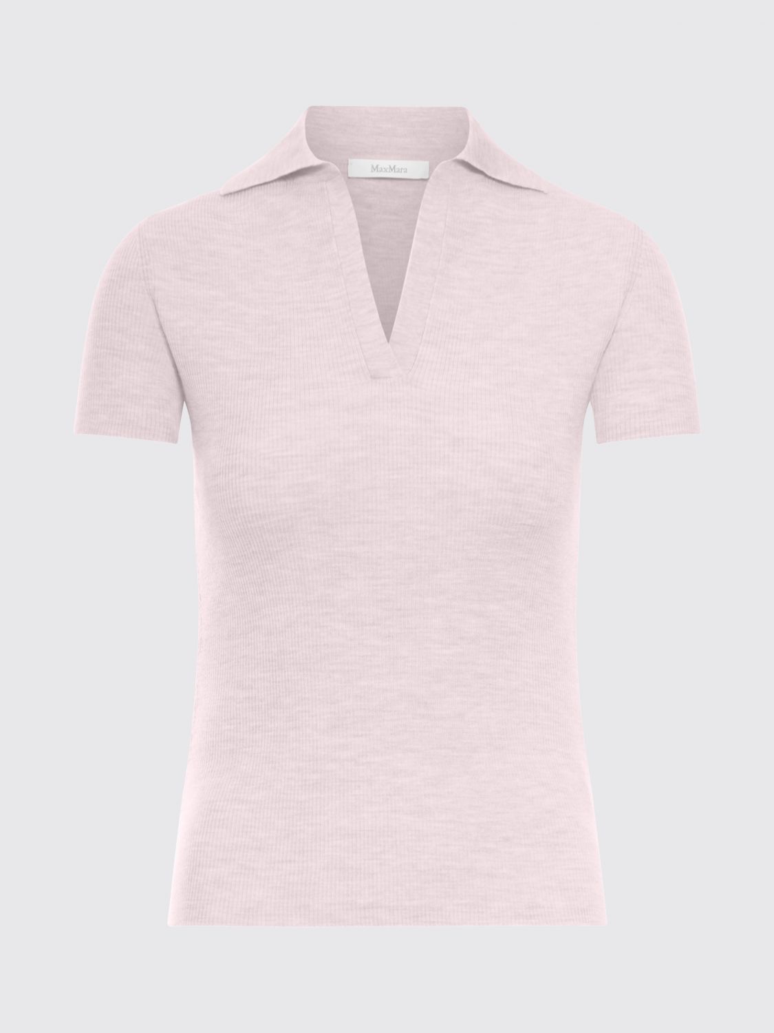 Max Mara Polo Shirt Woman Pink MAX MARA