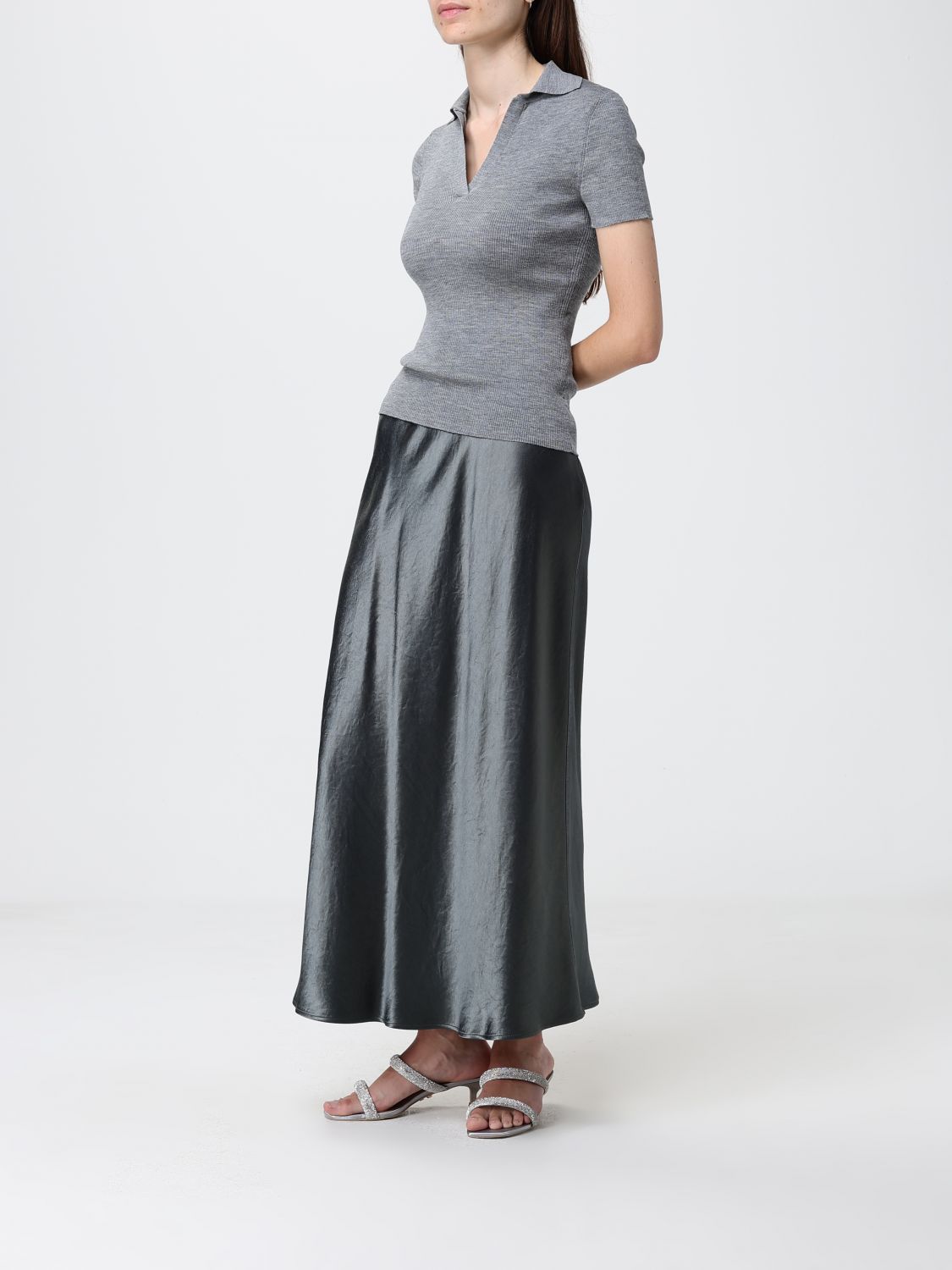 Max Mara Polo Shirt Woman Dust MAX MARA