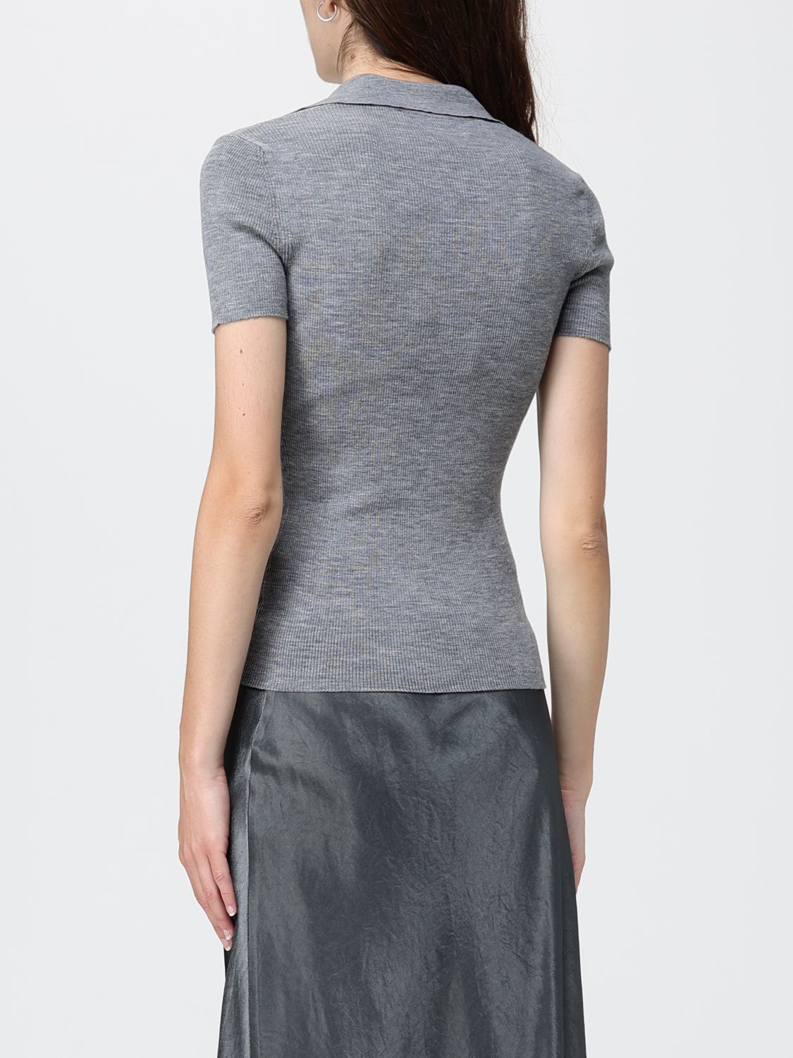 Max Mara Polo Shirt Woman Dust MAX MARA